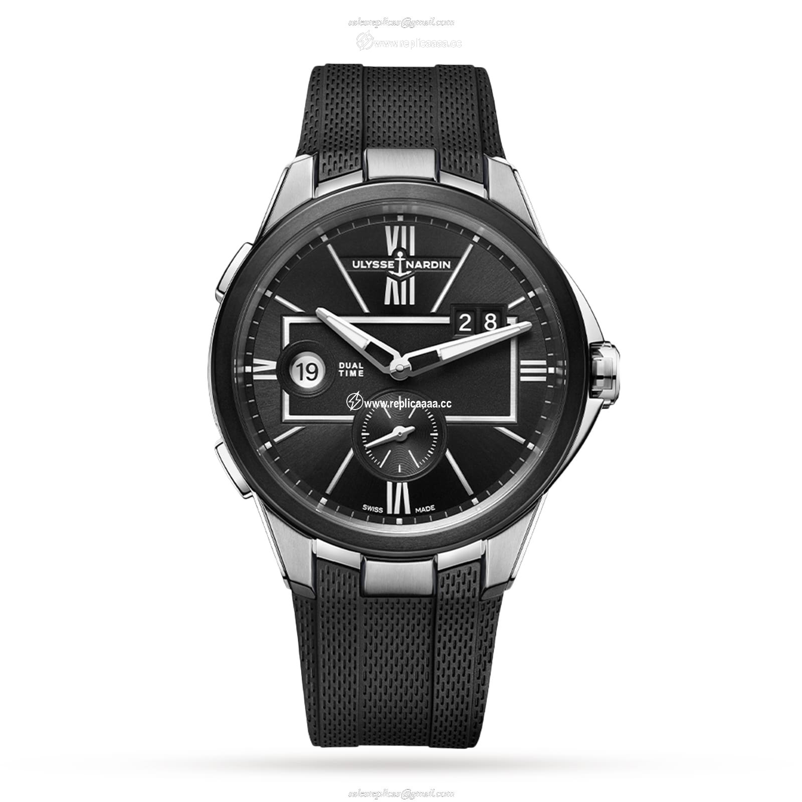 Ulysse Nardin Blast Dual Time 42mm Stainless Steel Case 243-20-3/42