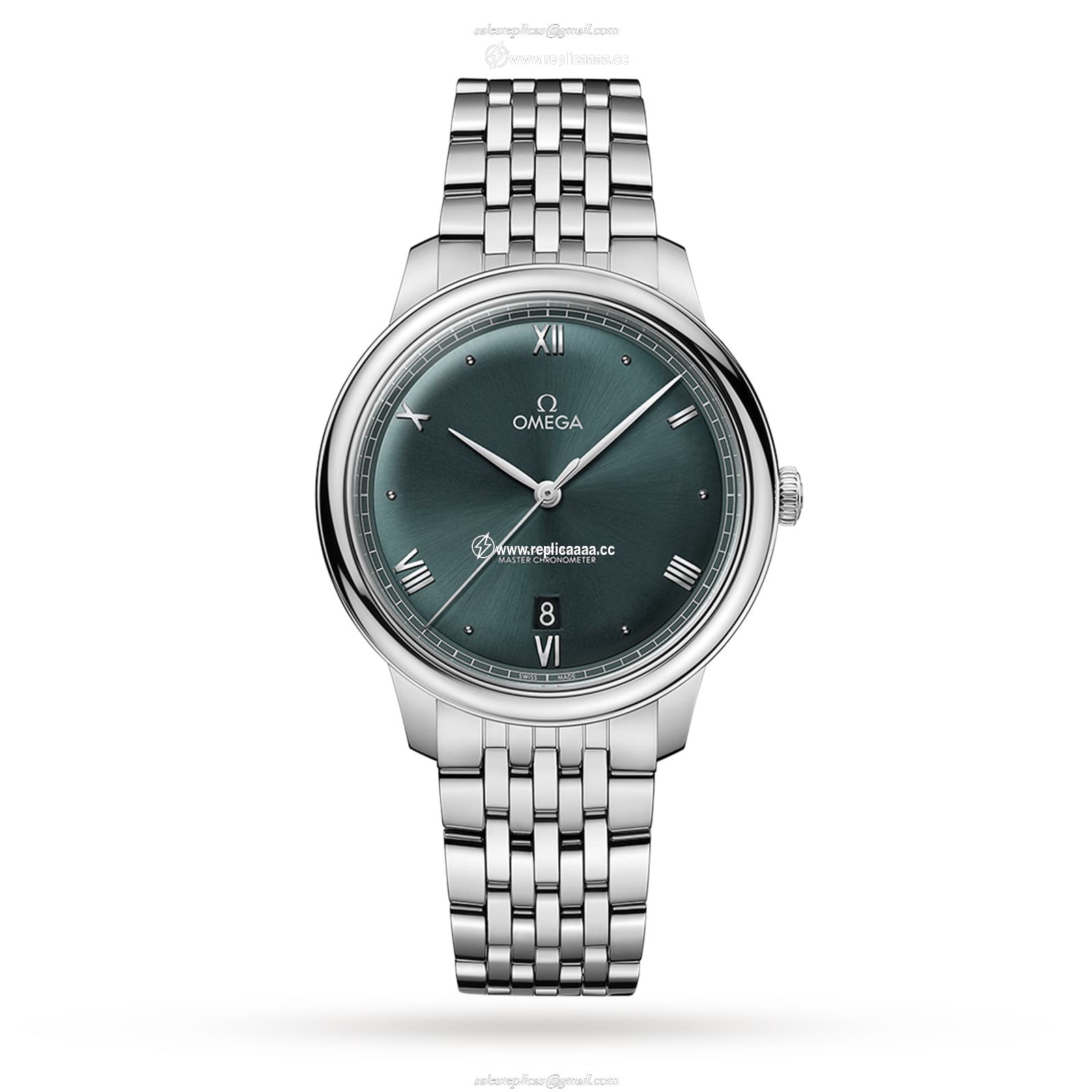 Omega De Ville Prestige Co-Axial Master Chronometer 40mm Mens details Green O43410402010001 1 Omega De Ville Prestige Co-Axial Master Chronometer 40mm Mens details Green O43410402010001
