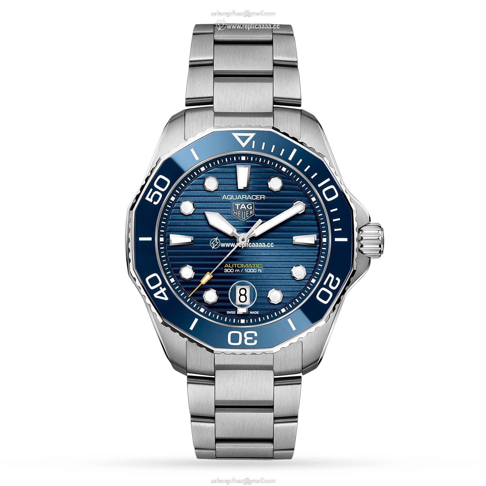 TAG Heuer Aquaracer Professional 300 Calibre 5 Automatic 43mm Mens details WBP201B.BA0632 1 TAG Heuer Aquaracer Professional 300 Calibre 5 Automatic 43mm Mens details WBP201B.BA0632