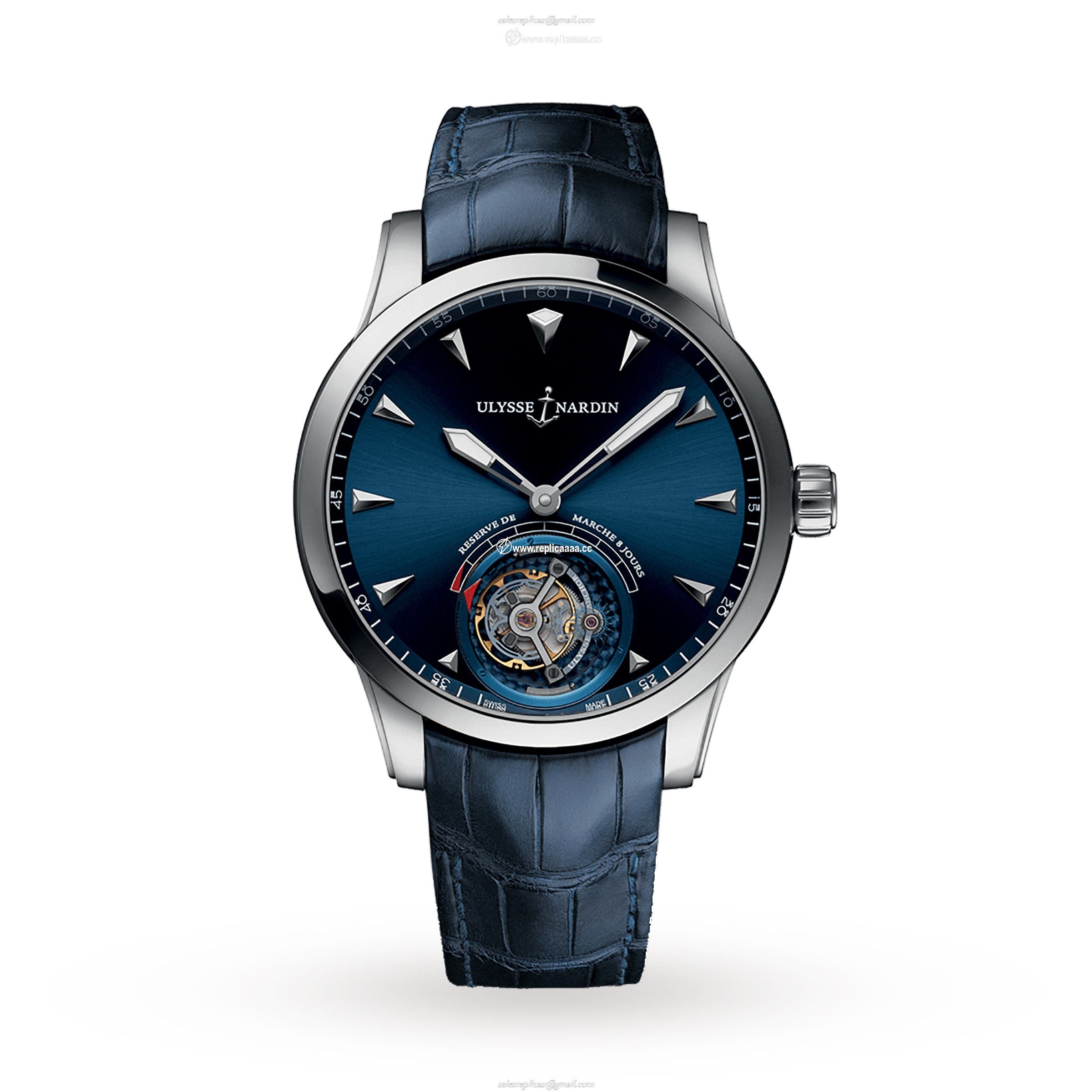 Ulysse Nardin Tourbillon Ulysse Anchor 44mm 1780-133/93 1 Ulysse Nardin Tourbillon Ulysse Anchor 44mm 1780-133/93