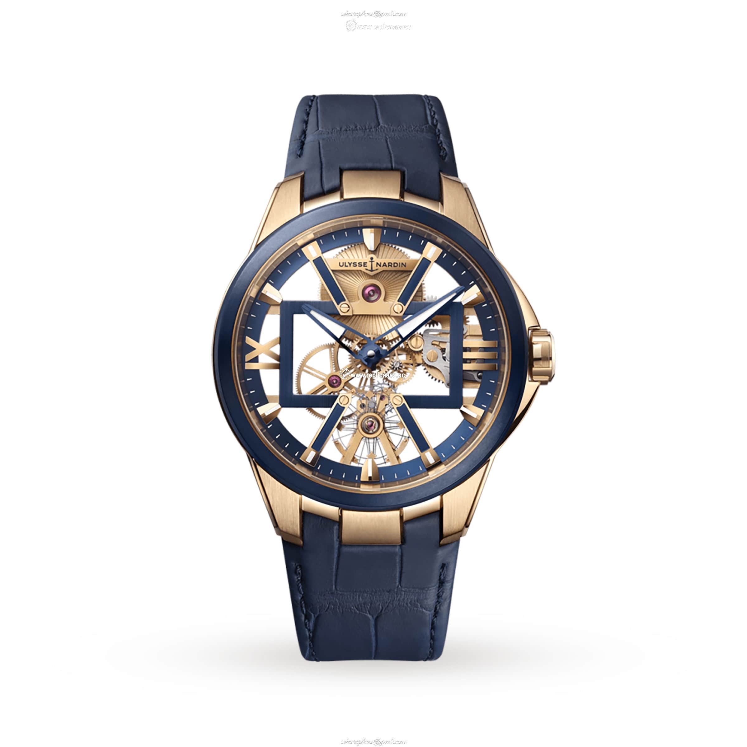 Ulysse Nardin Blast Skeleton X 42mm 18ct Rose Gold Case 3716-260/03