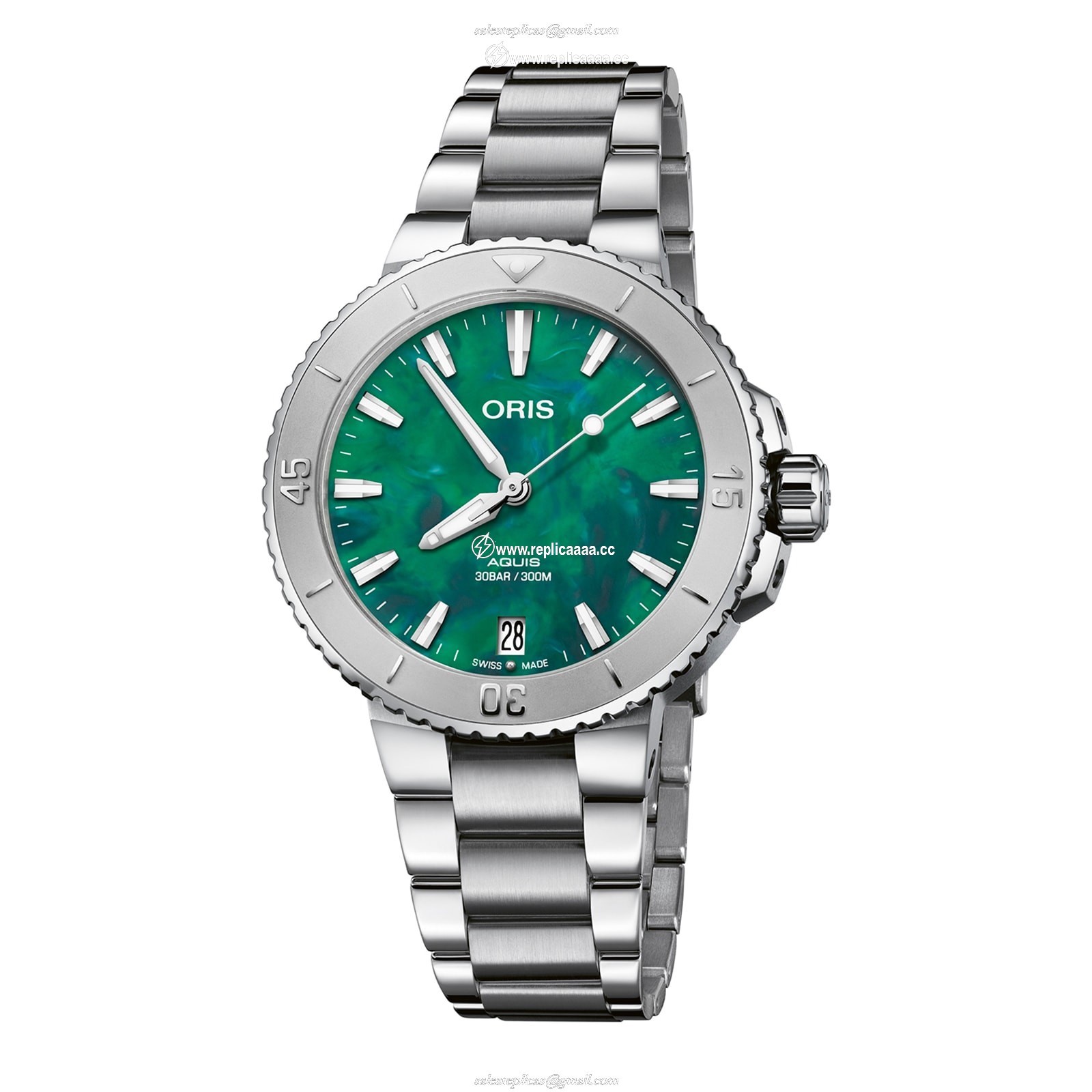 Oris Bracenet Aquis Date 36.5mm 01 733 7770 4137-07 8 18 05P 1 Oris Bracenet Aquis Date 36.5mm 01 733 7770 4137-07 8 18 05P