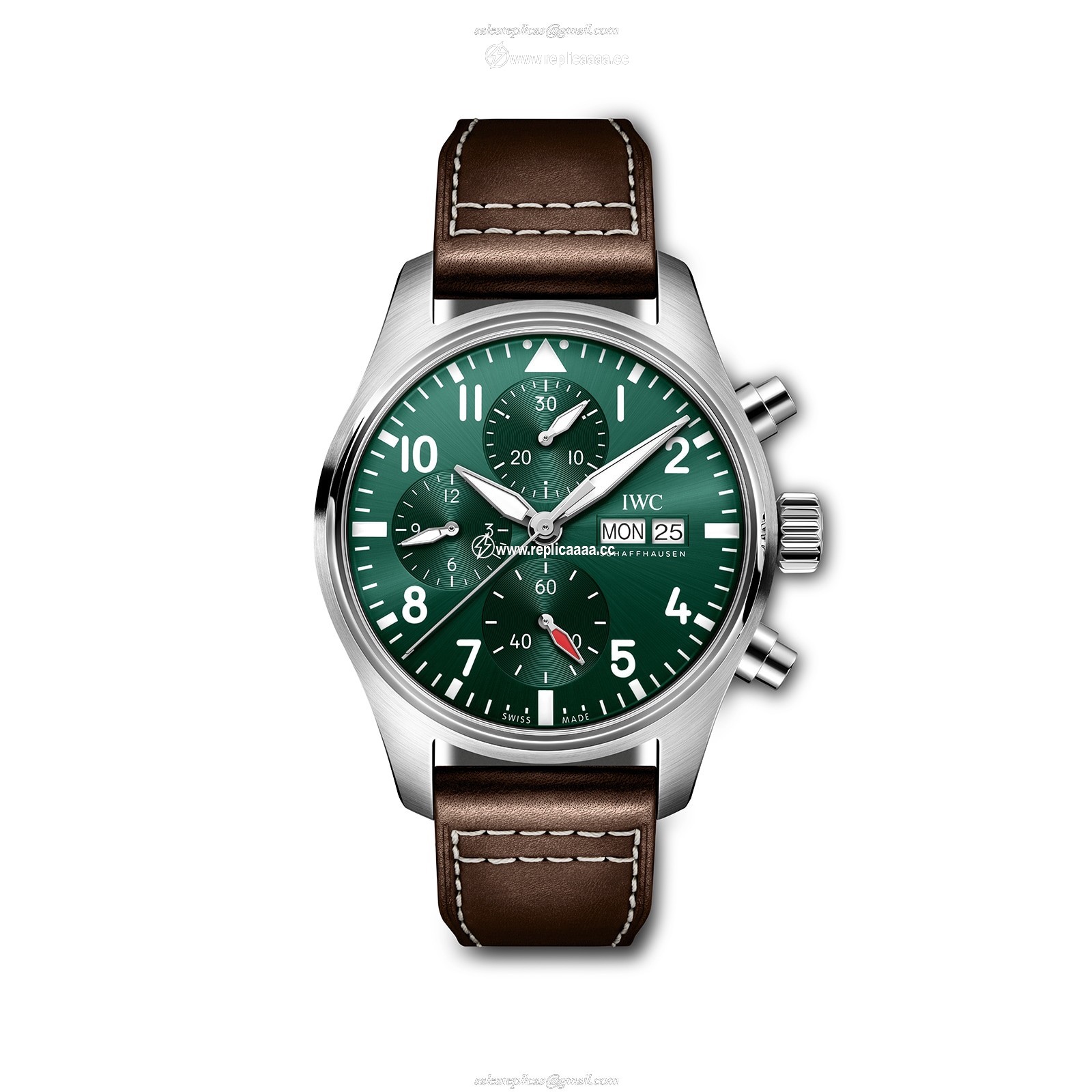 IWC Pilot's Chronograph 41mm Mens details IW388103 1 IWC Pilot's Chronograph 41mm Mens details IW388103
