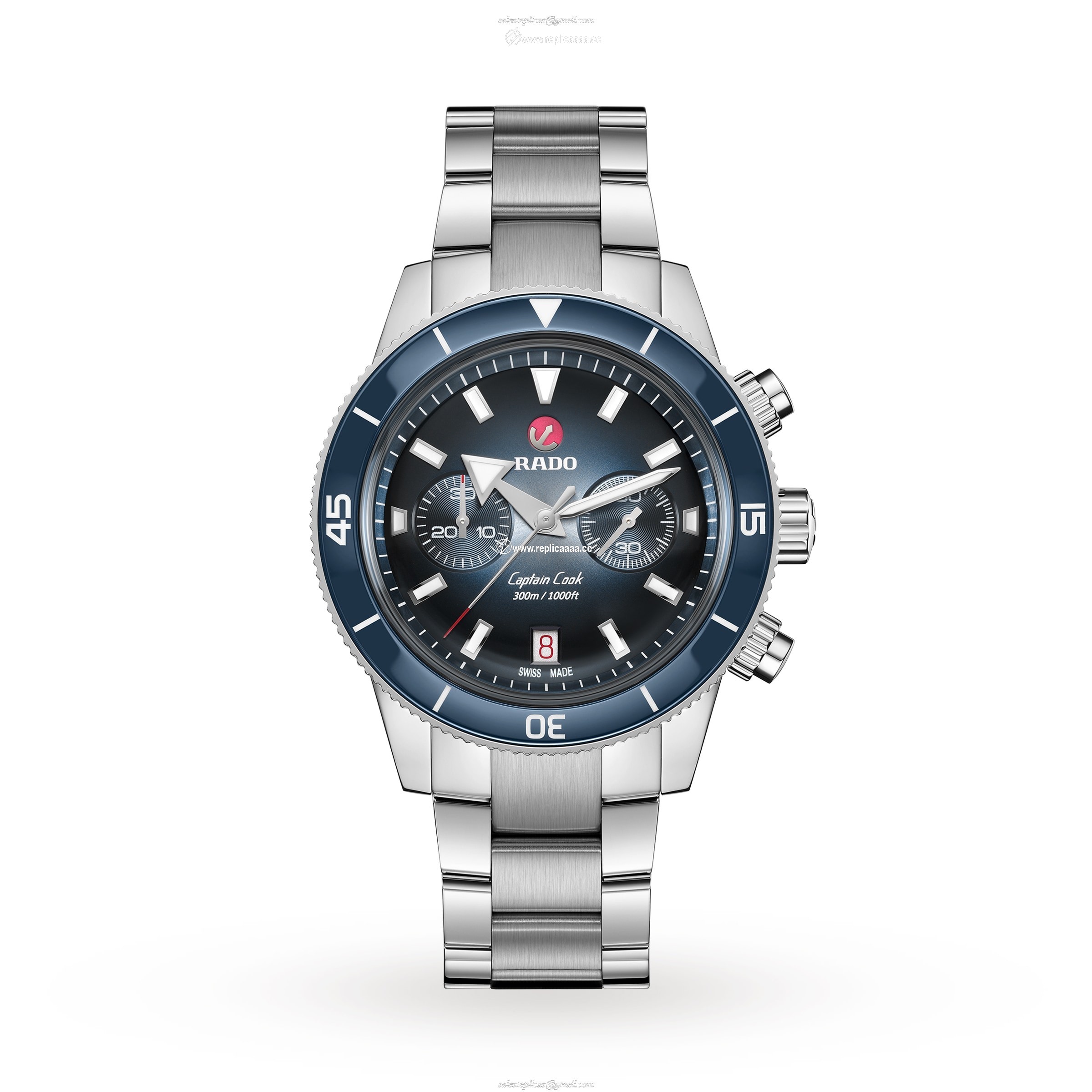 Rado Captain Cook Chronograph 43mm R32145208