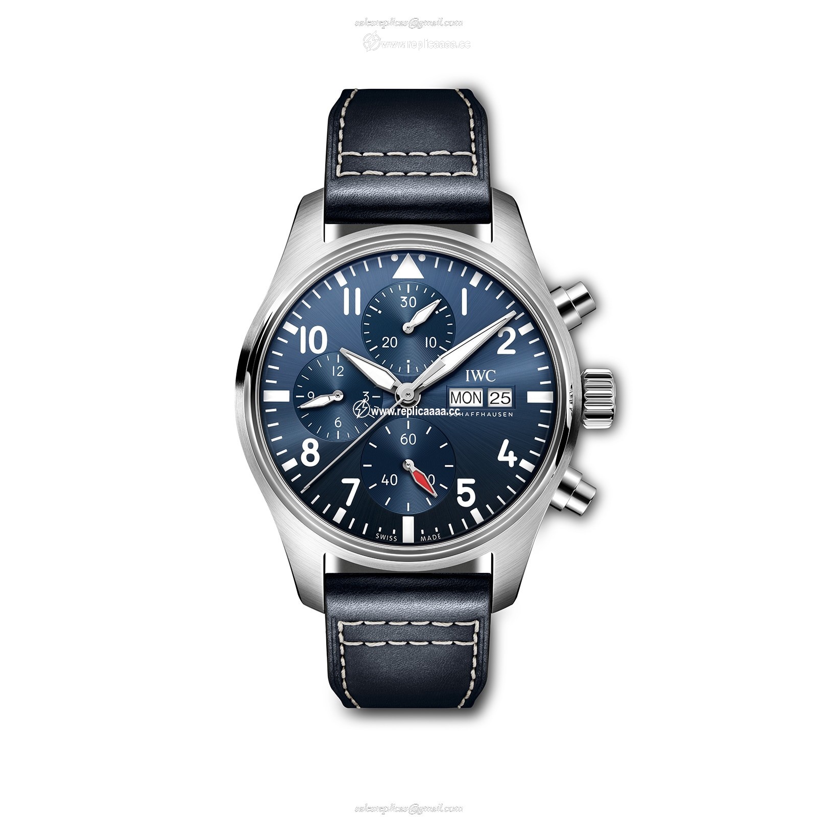 IWC Pilot's Chronograph 41mm Mens details IW388101 1 IWC Pilot's Chronograph 41mm Mens details IW388101