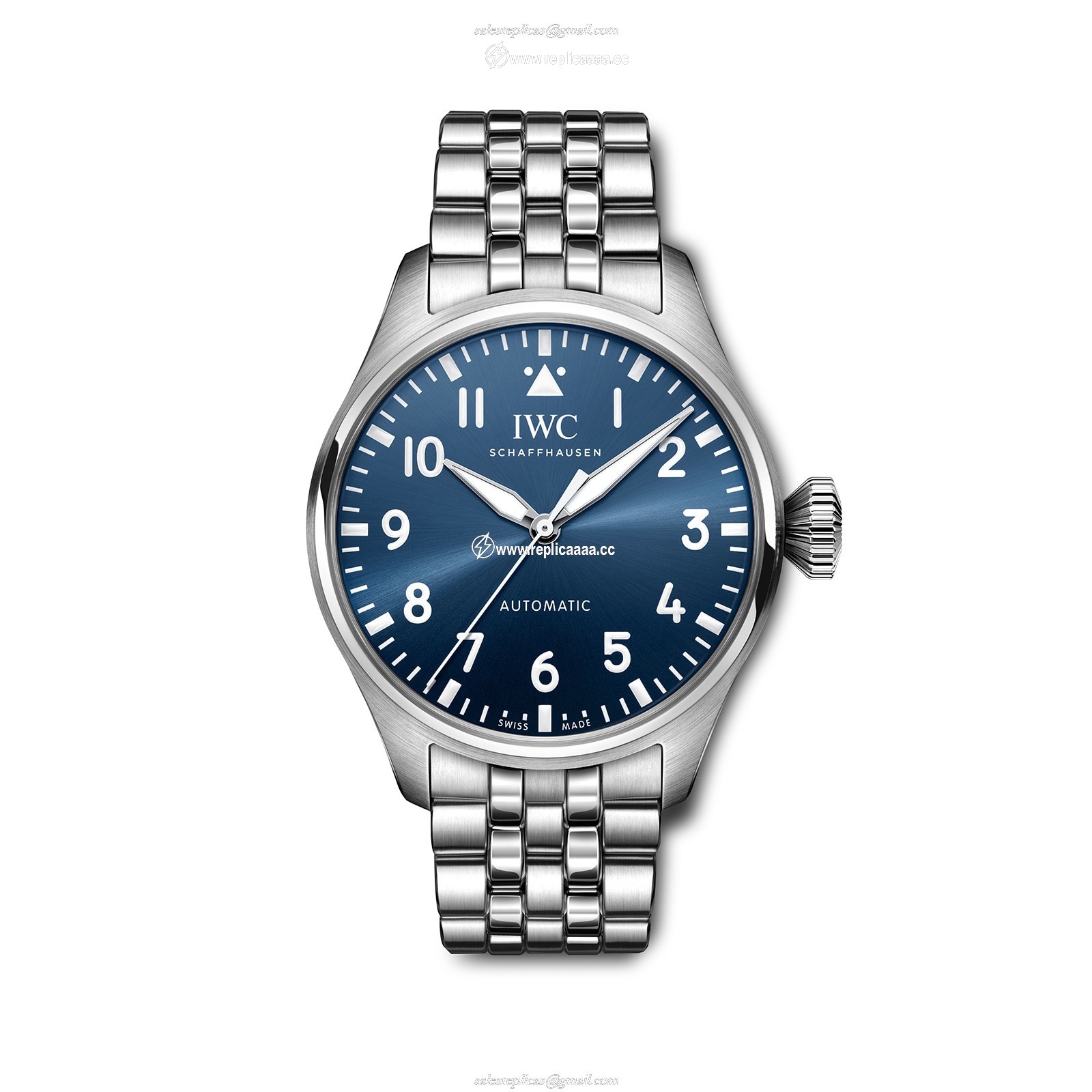 IWC Big Pilot's 43mm Mens details IW329304 1 IWC Big Pilot's 43mm Mens details IW329304