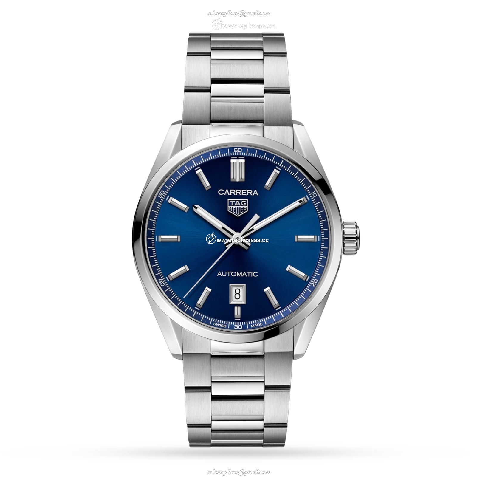 TAG Heuer Carrera Three-Hand 39mm Automatic Mens details WBN2112.BA0639