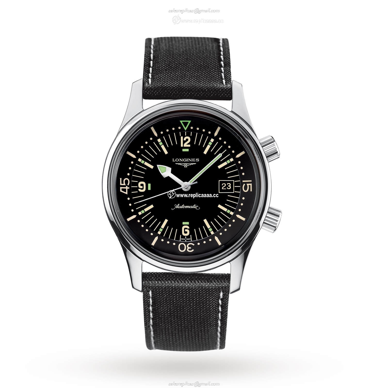 Longines Heritage Legend Diver 42mm Automatic Mens details L37744500