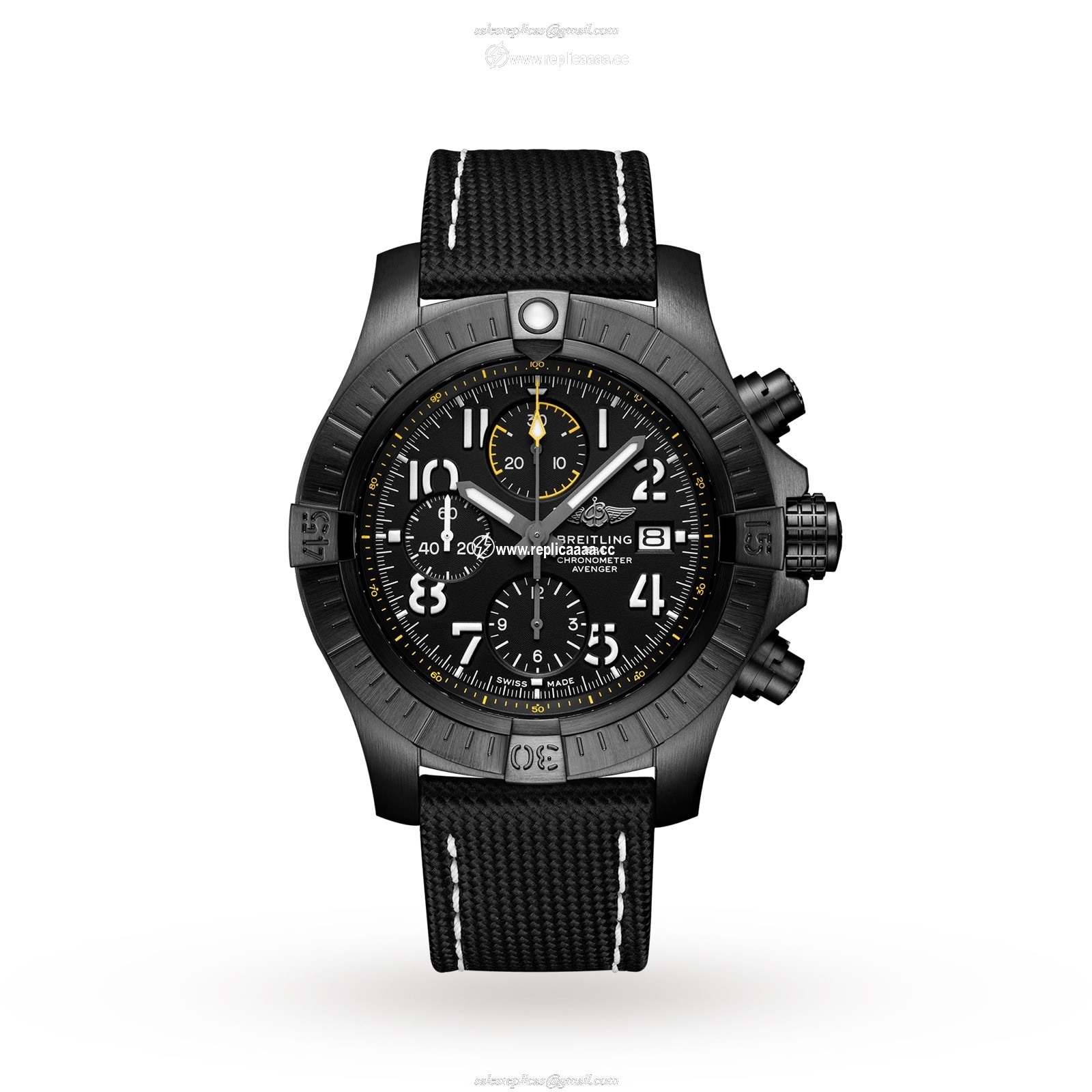 Breitling Avenger Chronograph 45 Night Mission details V13317101B1X2 1 Breitling Avenger Chronograph 45 Night Mission details V13317101B1X2