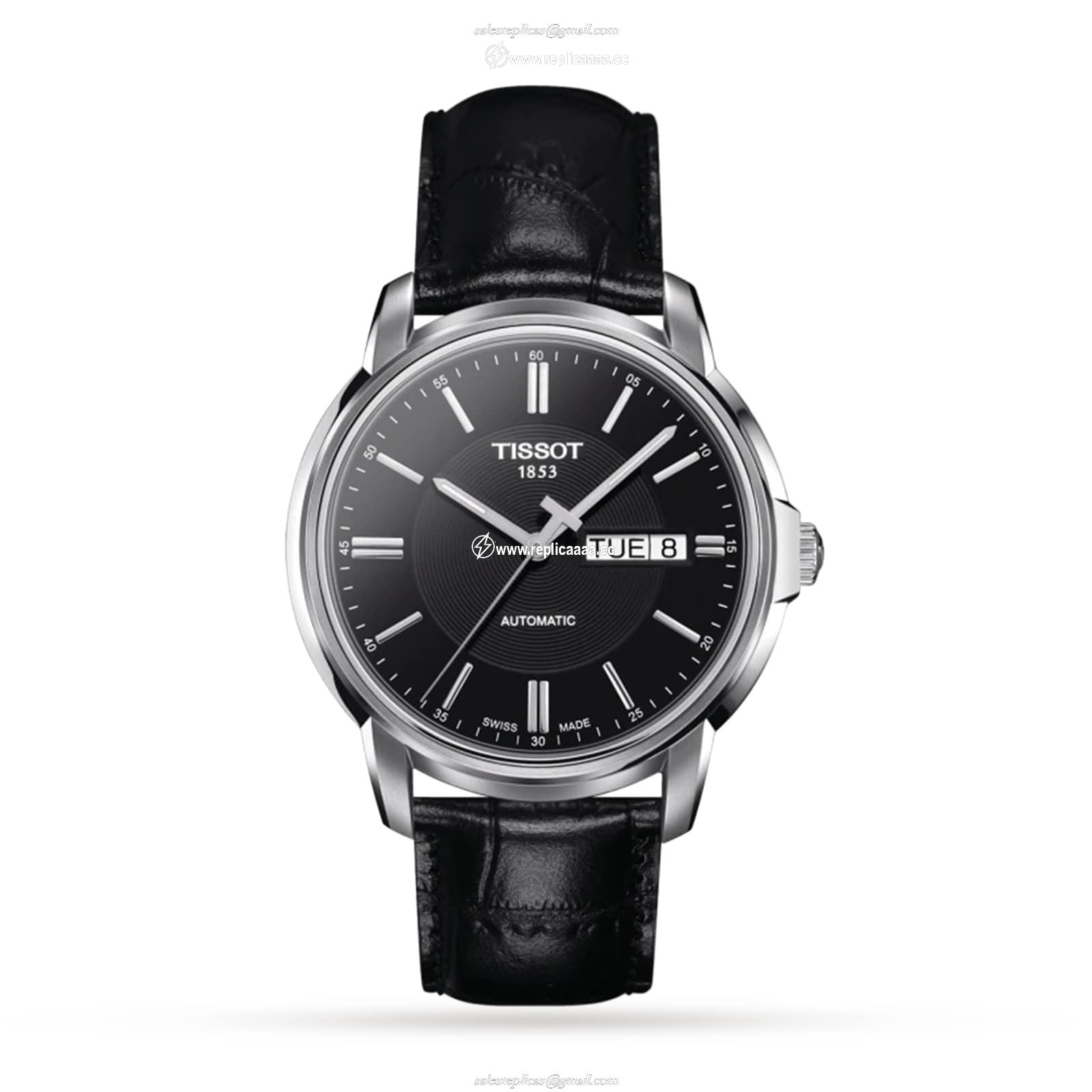 Tissot T-Classic Automatics 39mm Mens details T0654301605100 1 Tissot T-Classic Automatics 39mm Mens details T0654301605100