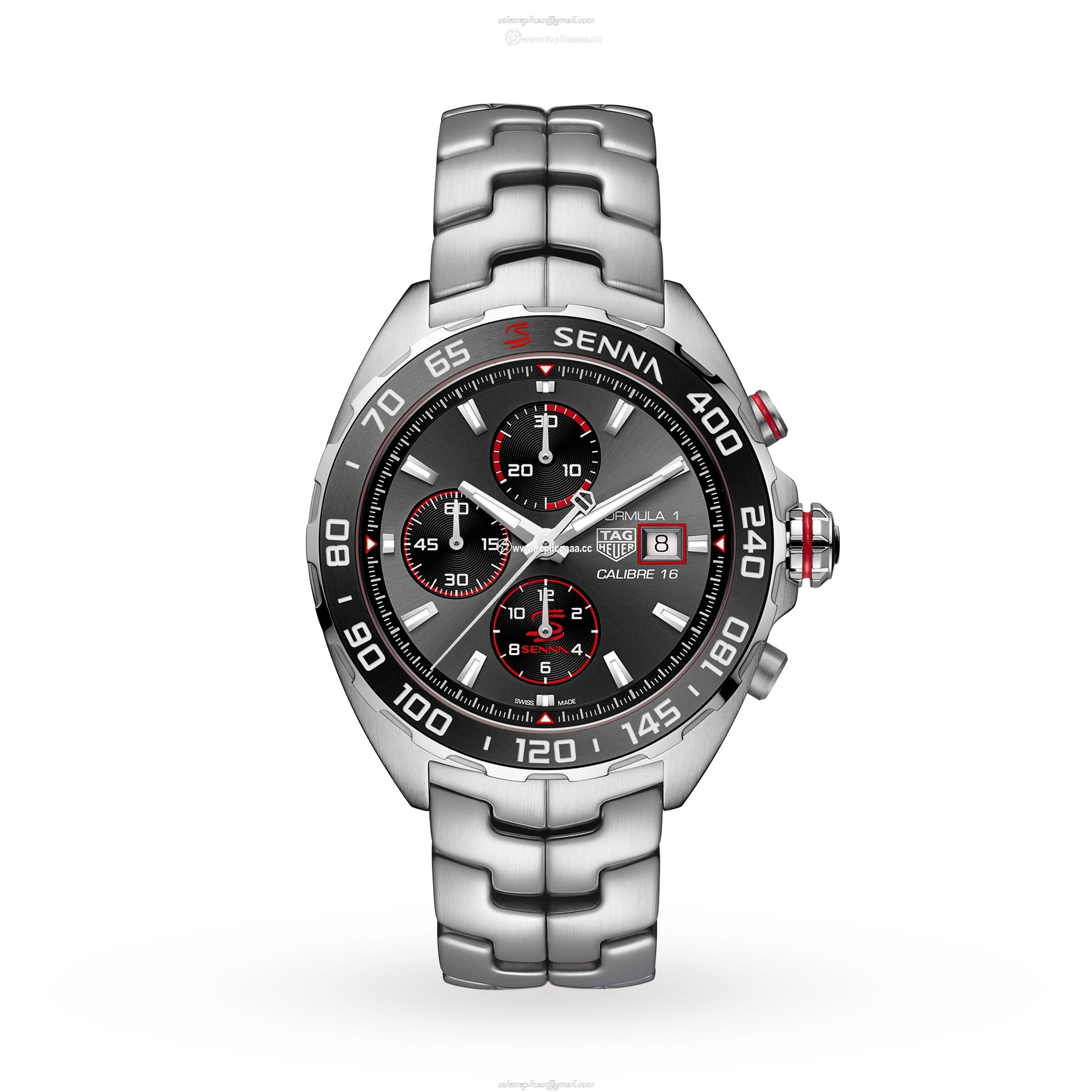 TAG Heuer Formula 1 Senna Special Edition 44mm Mens details CAZ201D.BA0633