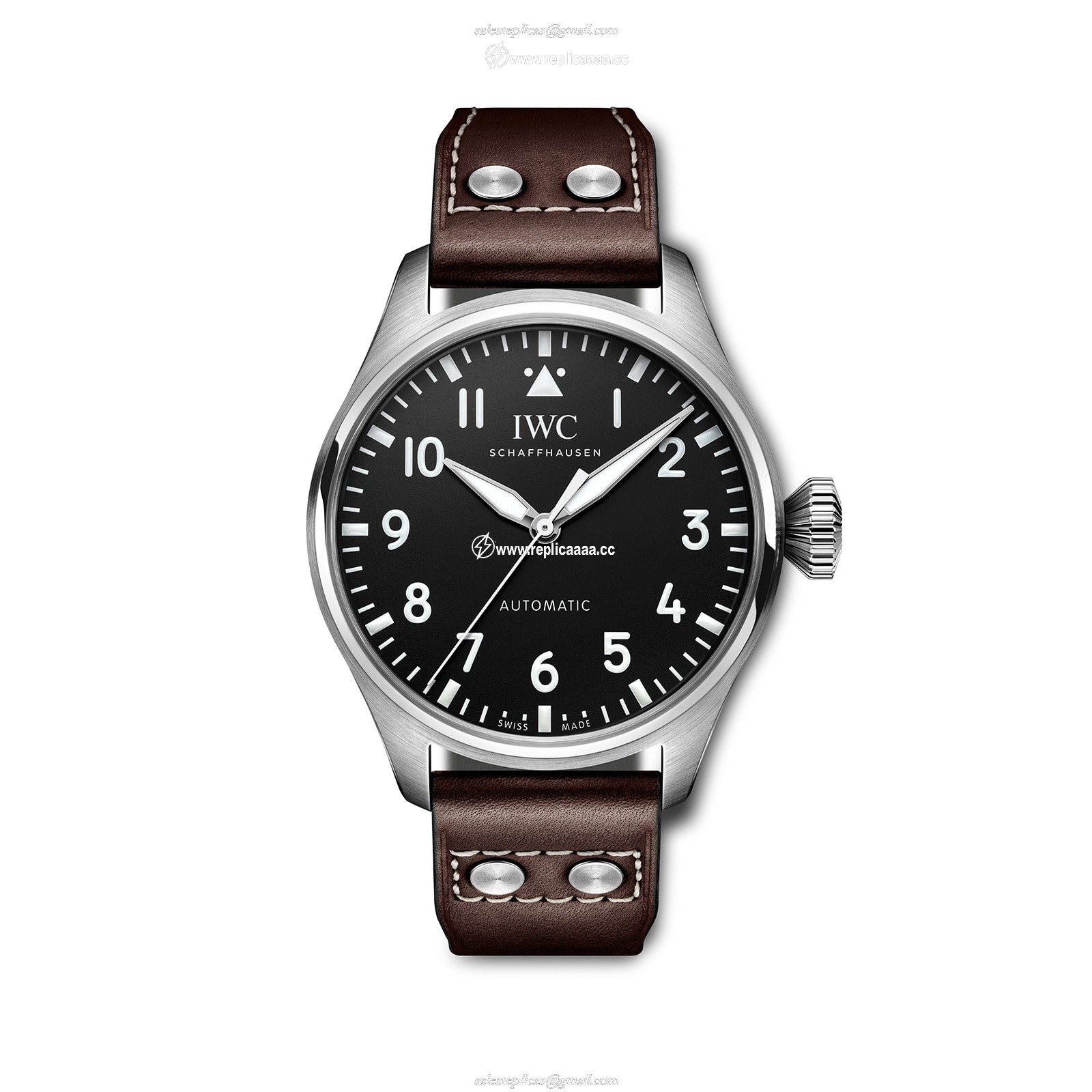 IWC Big Pilot's 43mm Mens details IW329301 1 IWC Big Pilot's 43mm Mens details IW329301