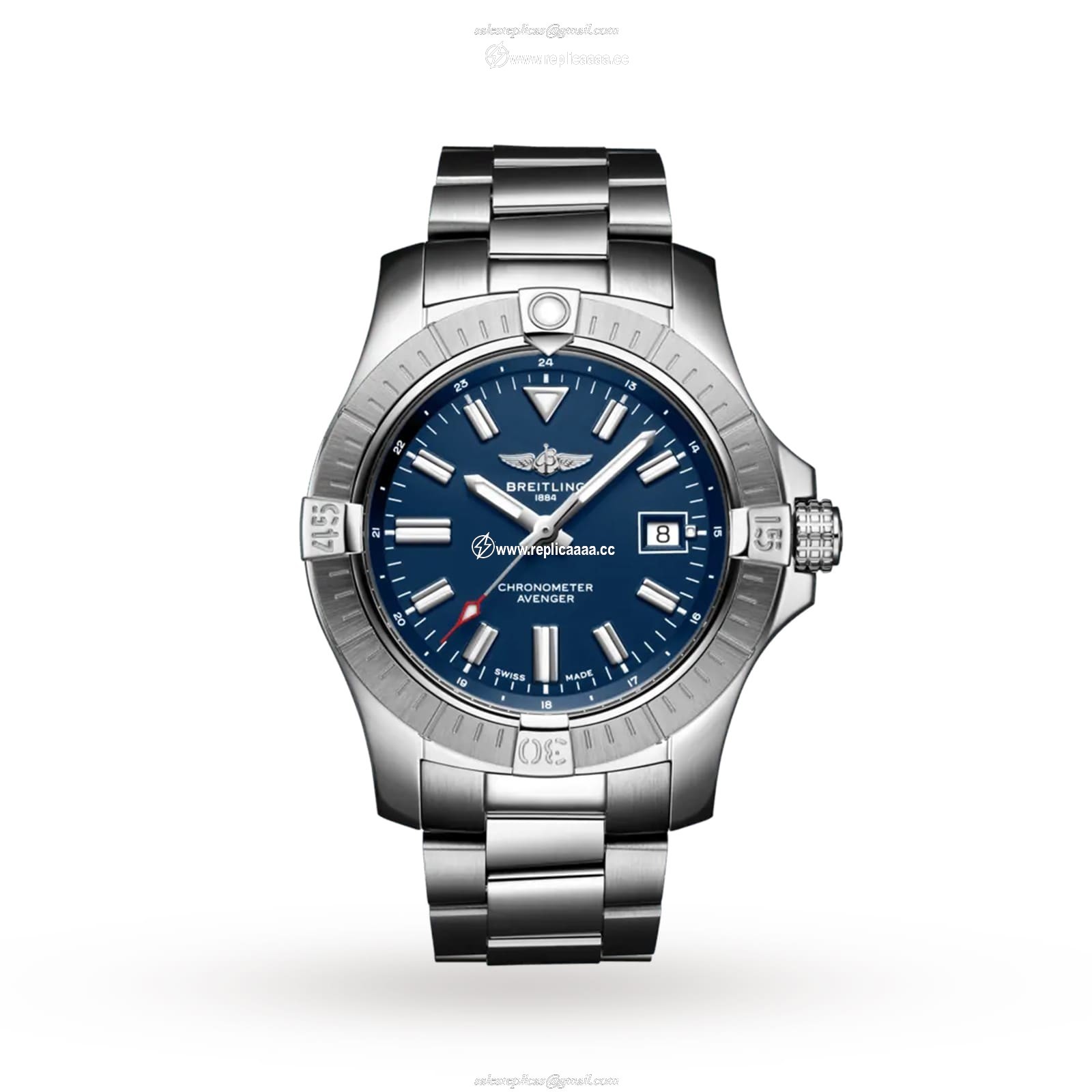 Breitling Avenger Automatic 43 Stainless Steel details A17318101C1A1