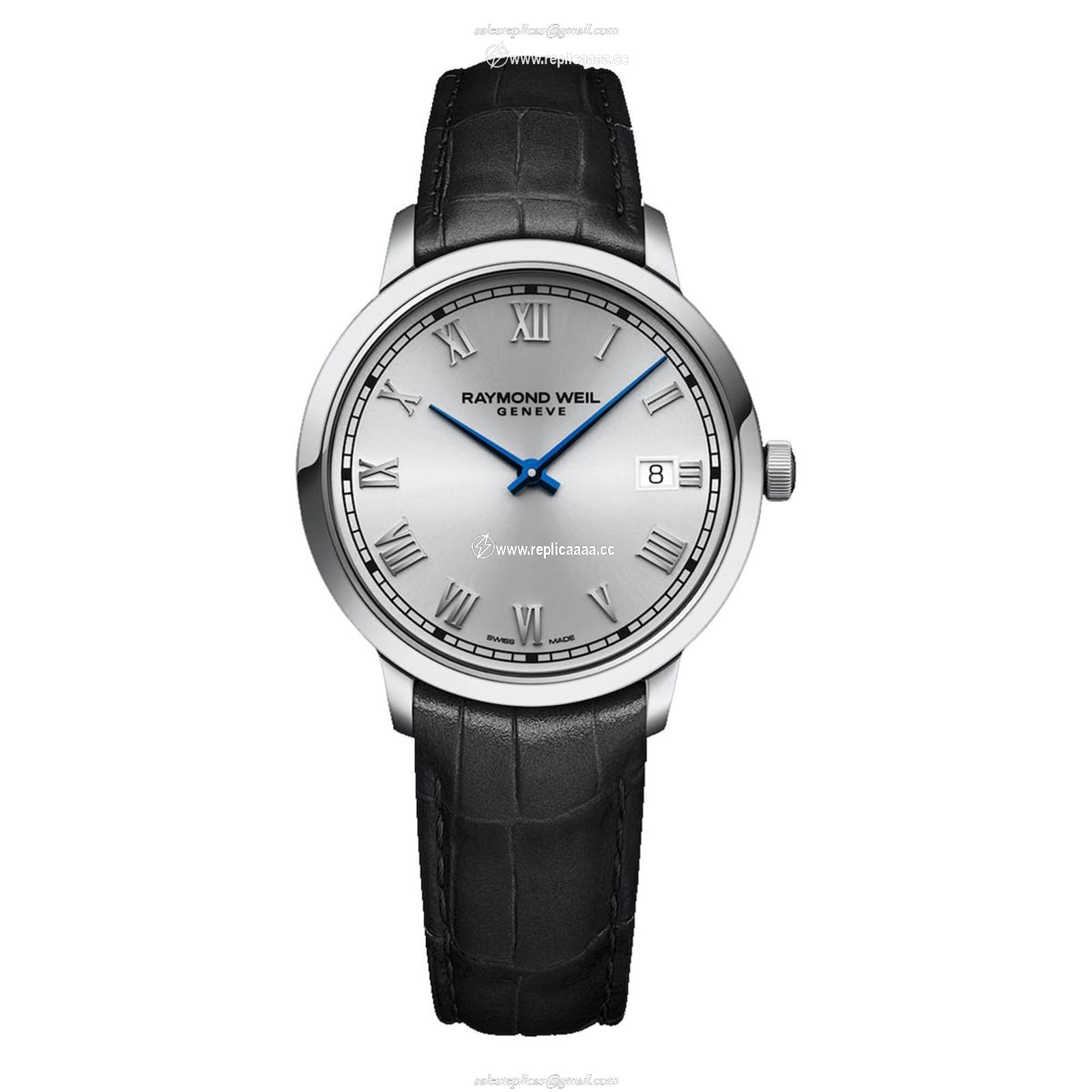 Raymond Weil Toccata 39mm Mens details Silver 5485-STC-00658