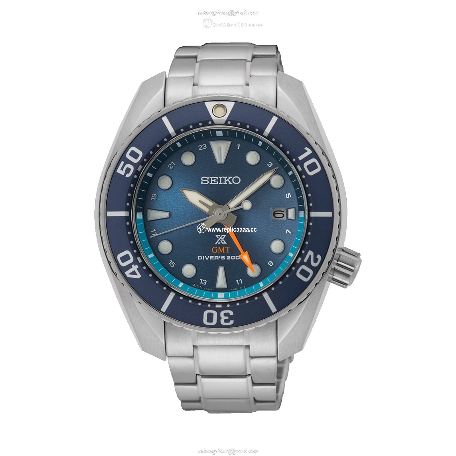 Seiko Prospex Aqua 'SUMO' Solar GMT Diver SFK001J1
