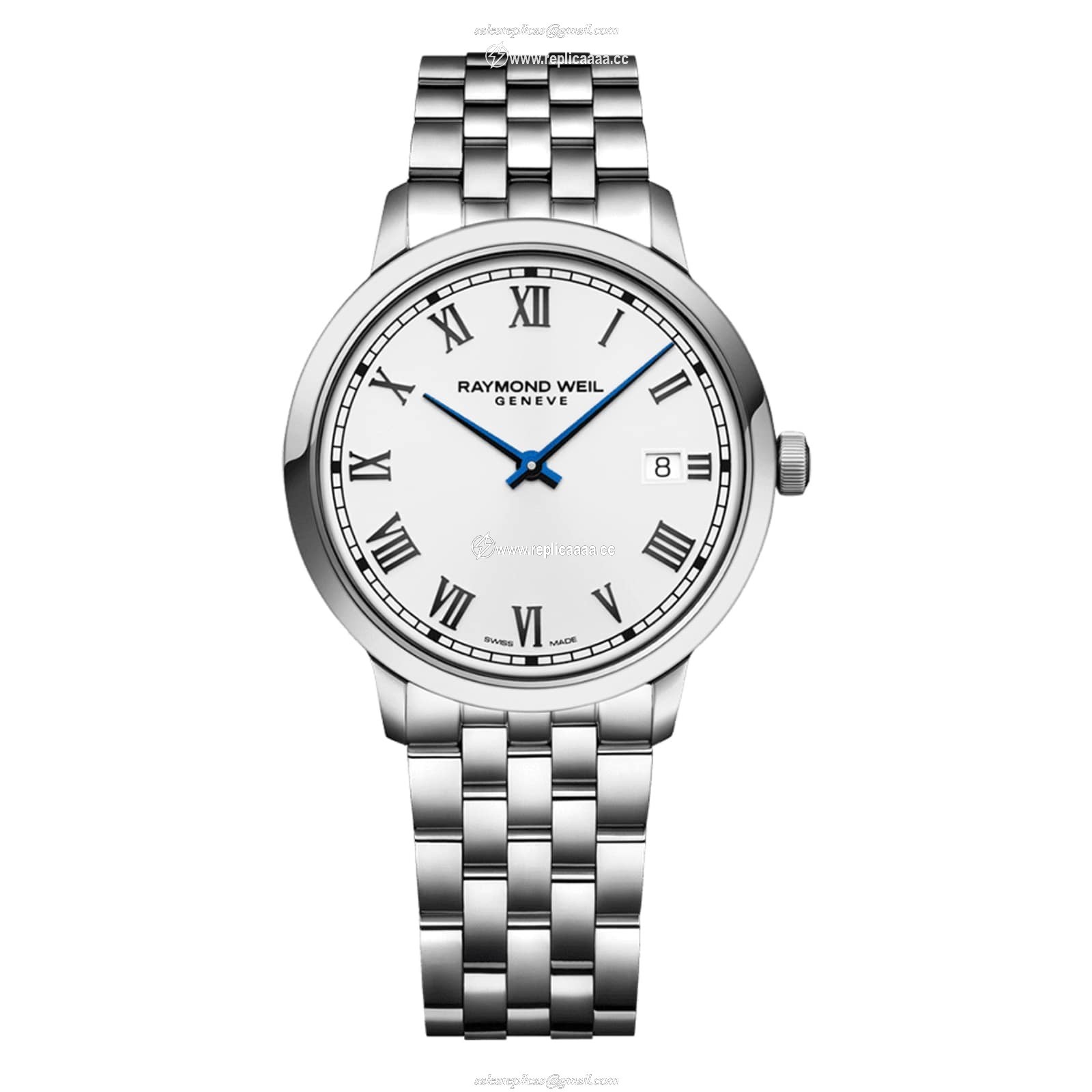 Raymond Weil Toccata 39mm Mens details White Stainless Steel 5485-ST-00359 1 Raymond Weil Toccata 39mm Mens details White Stainless Steel 5485-ST-00359