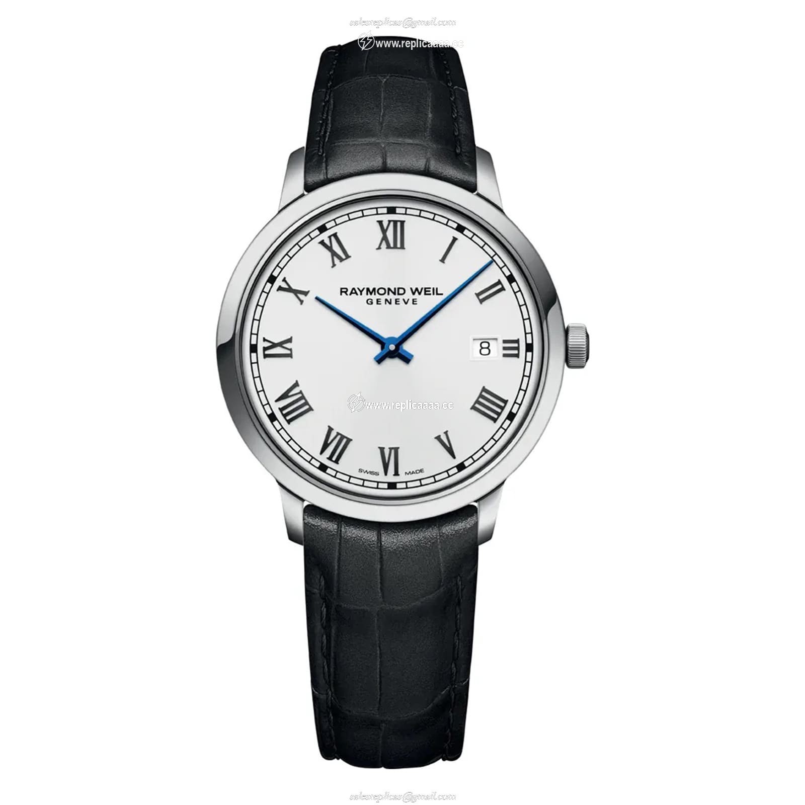 Raymond Weil Toccata 39mm Mens details White 5485-STC-00359