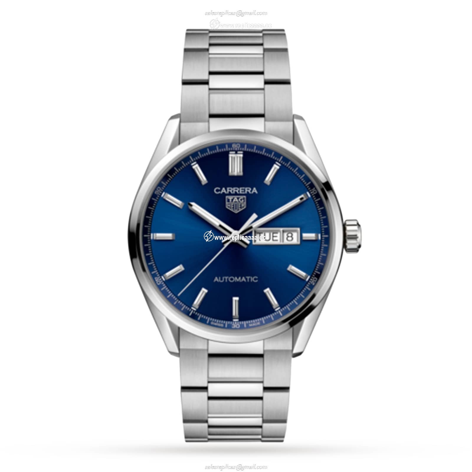 TAG Heuer Carrera Three-Hand 41mm Automatic Mens details WBN2012.BA0640