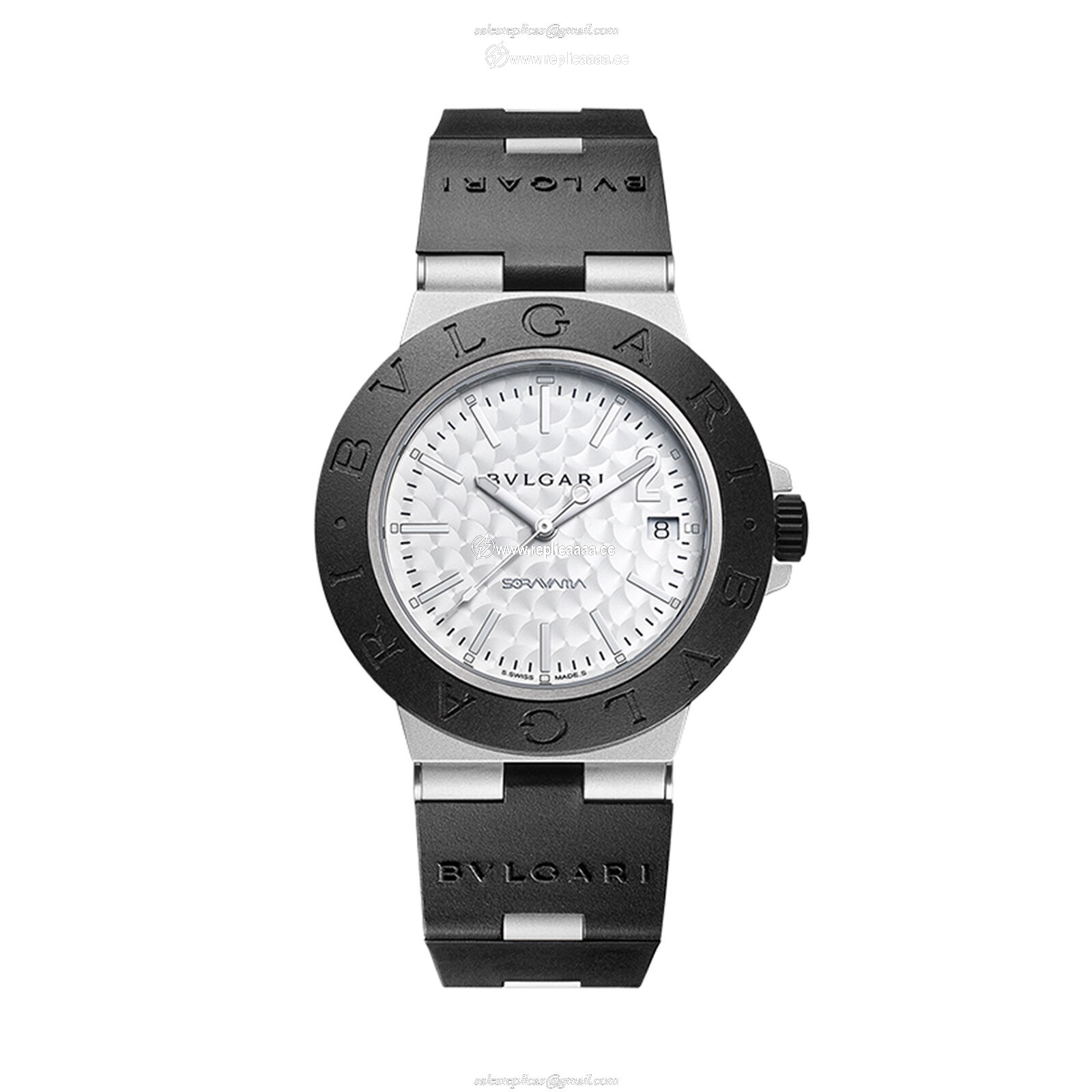 Bvlgari Aluminium Limited Edition 40mm Mens details Silver 103703 1 Bvlgari Aluminium Limited Edition 40mm Mens details Silver 103703