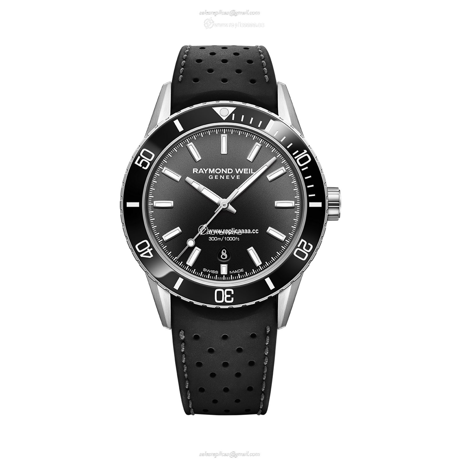 Raymond Weil Freelancer Automatic Mens details 42.5mm 2775-SR1-20051