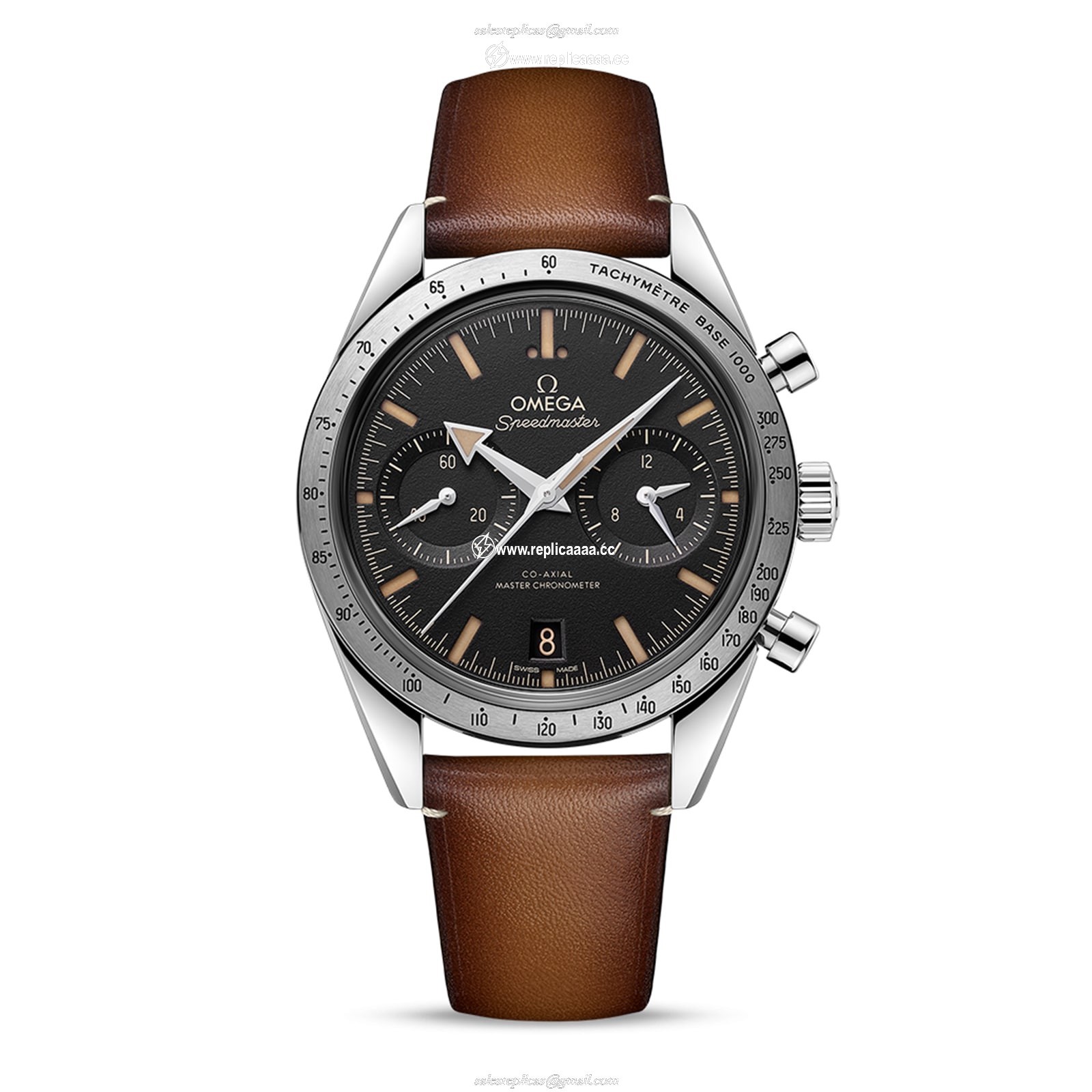 Omega Speedmaster 57 Co-Axial Master Chronometer Chronograph 40.5mm Mens details Black O33212415101001 1 Omega Speedmaster 57 Co-Axial Master Chronometer Chronograph 40.5mm Mens details Black O33212415101001