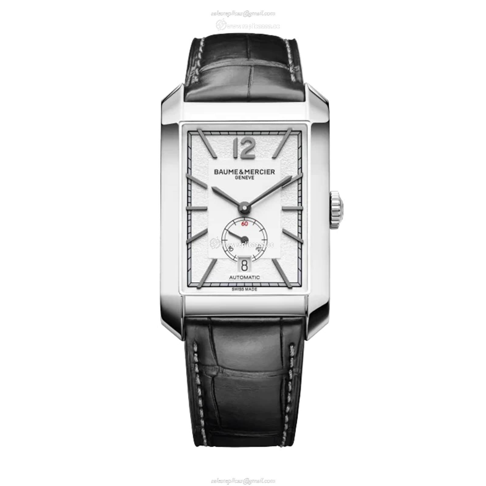 Baume & Mercier Hampton Small Seconds 48mm X 31mm Mens details Silver M0A10528