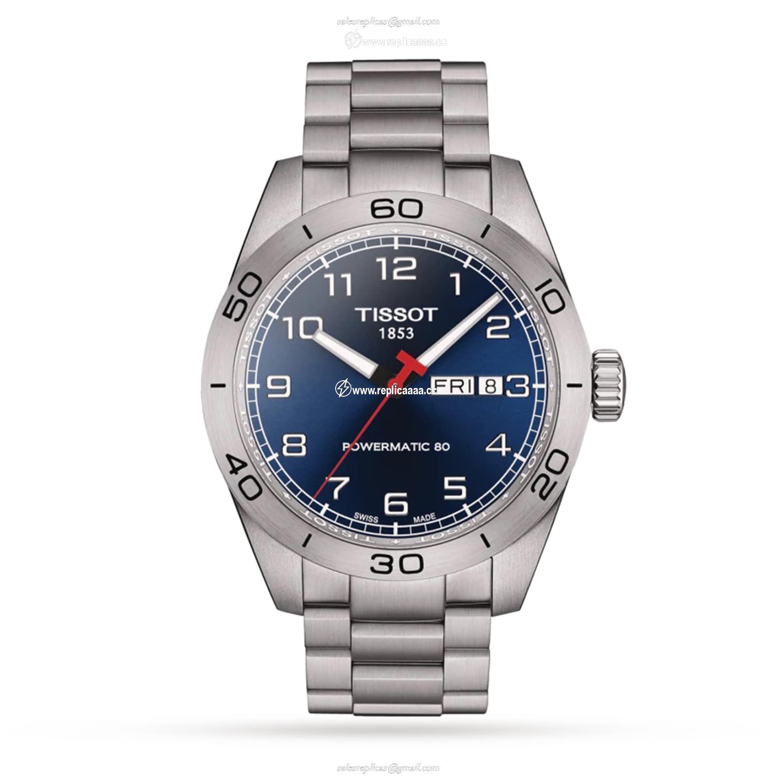 Tissot PRS Powermatic 42mm Mens details T1314301104200