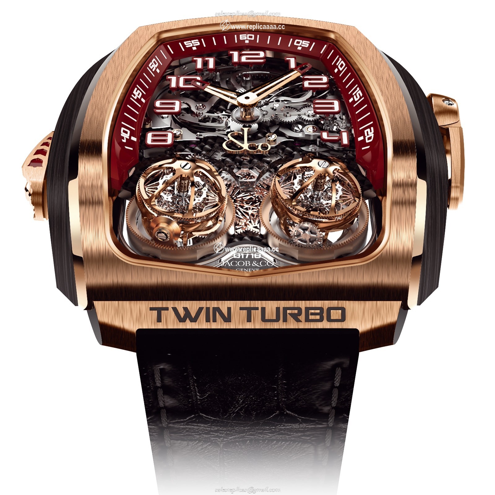 Jacob & Co Twin Turbo TT100.40.NS.NK.DBVEA