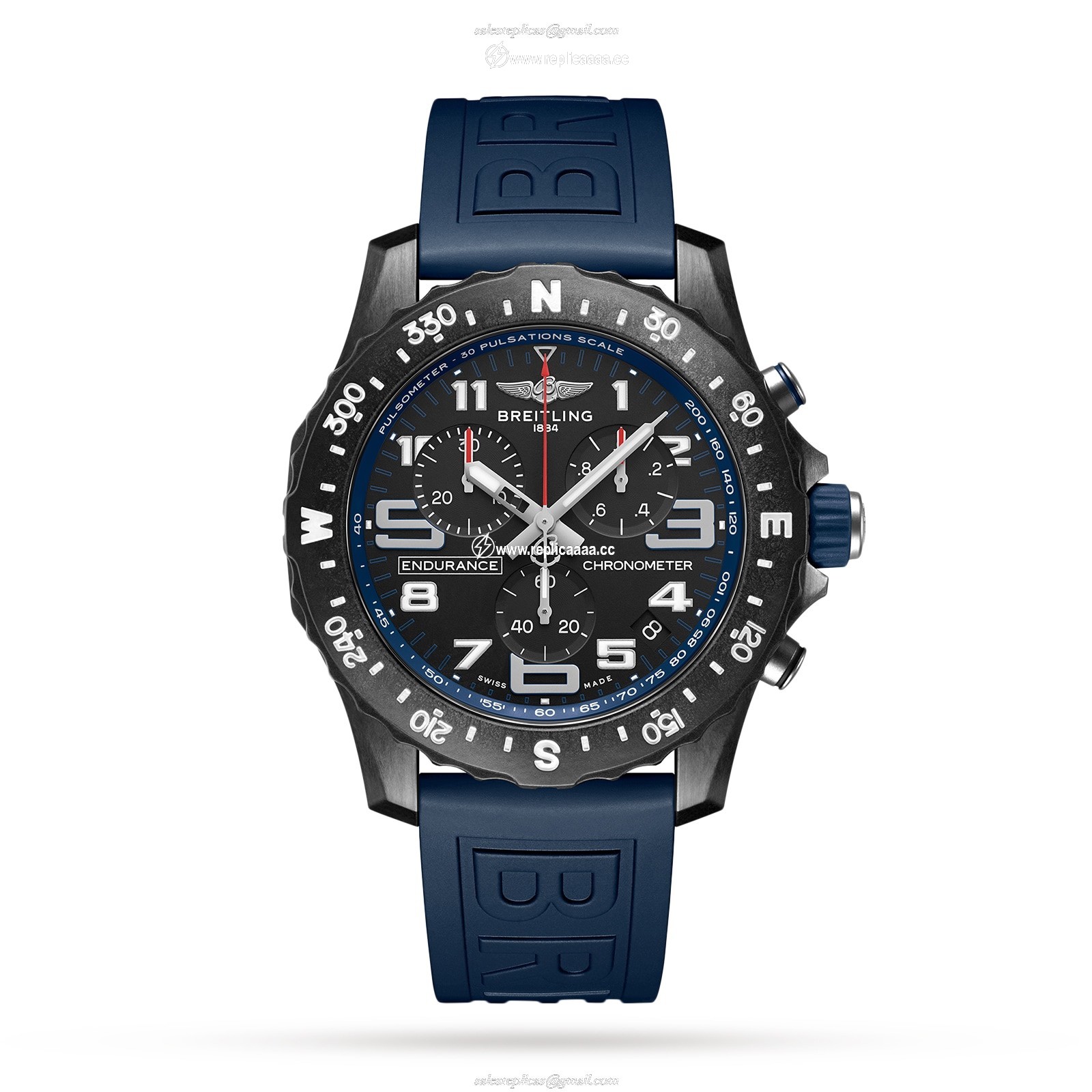 Breitling Endurance Pro 44 Blue details X82310D51B1S1