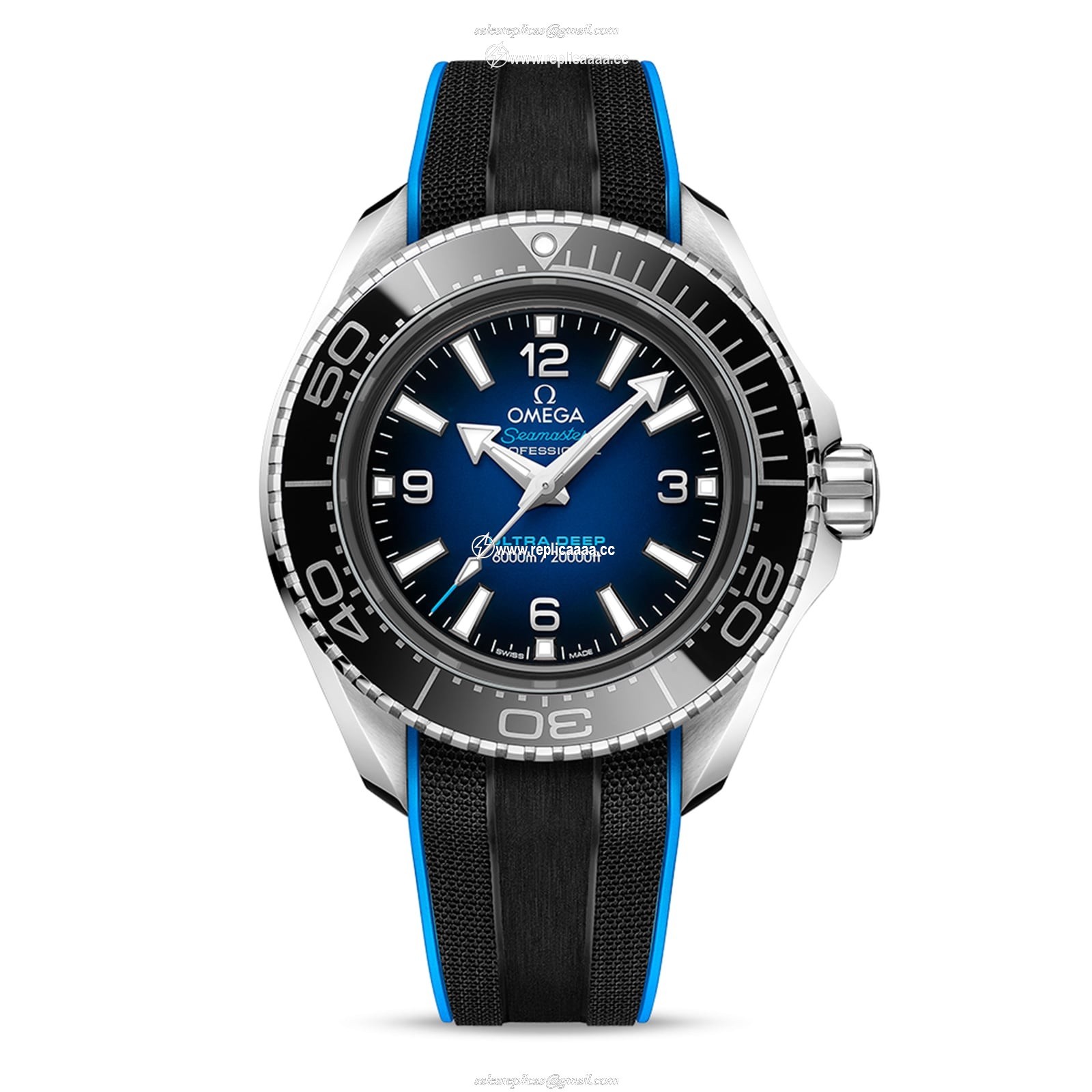 Omega Seamaster Planet Ocean 6000m Co-Axial Master Chronometer 45.5mm Mens details Black O21532462103001
