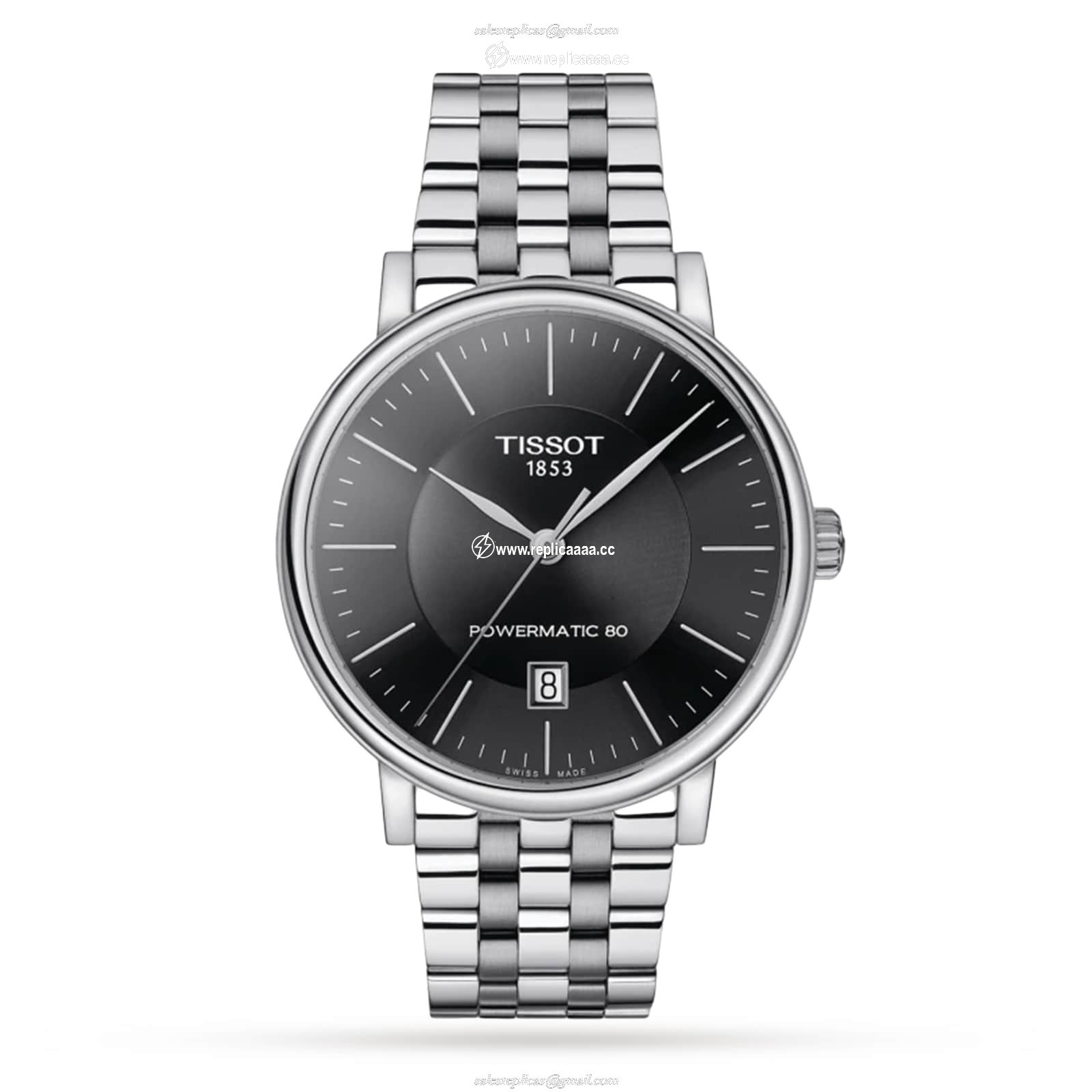 Tissot T-Classic 40mm Mens details T1224071105100