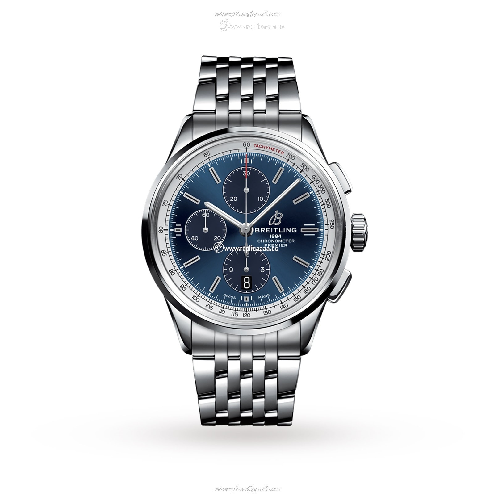 Breitling Premier Chronograph 42 Stainless Steel details A13315351C1A1 1 Breitling Premier Chronograph 42 Stainless Steel details A13315351C1A1