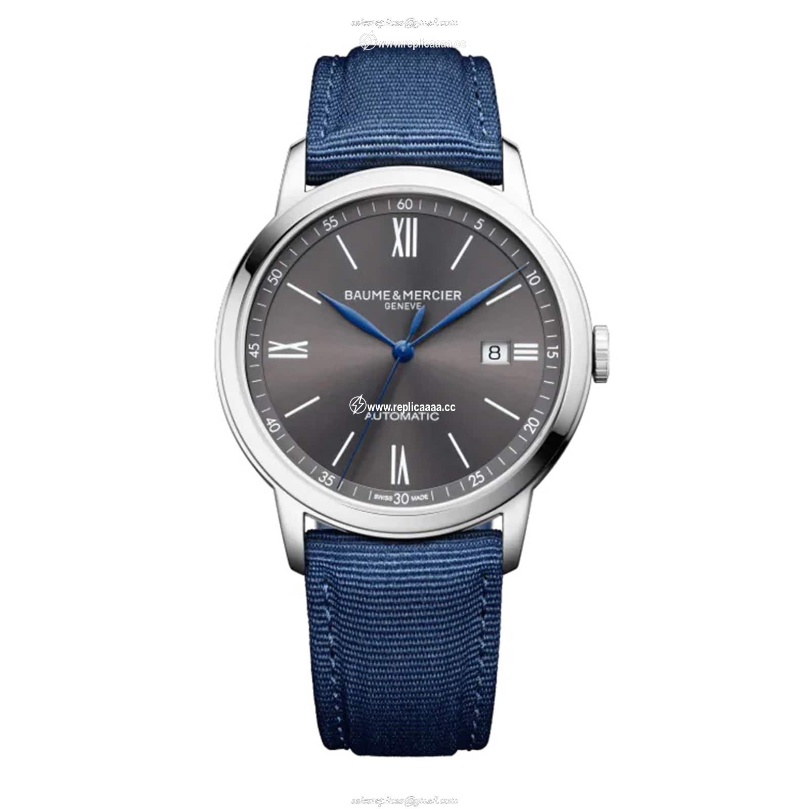 Baume & Mercier Classima 42mm Mens details Grey M0A10608 1 Baume & Mercier Classima 42mm Mens details Grey M0A10608
