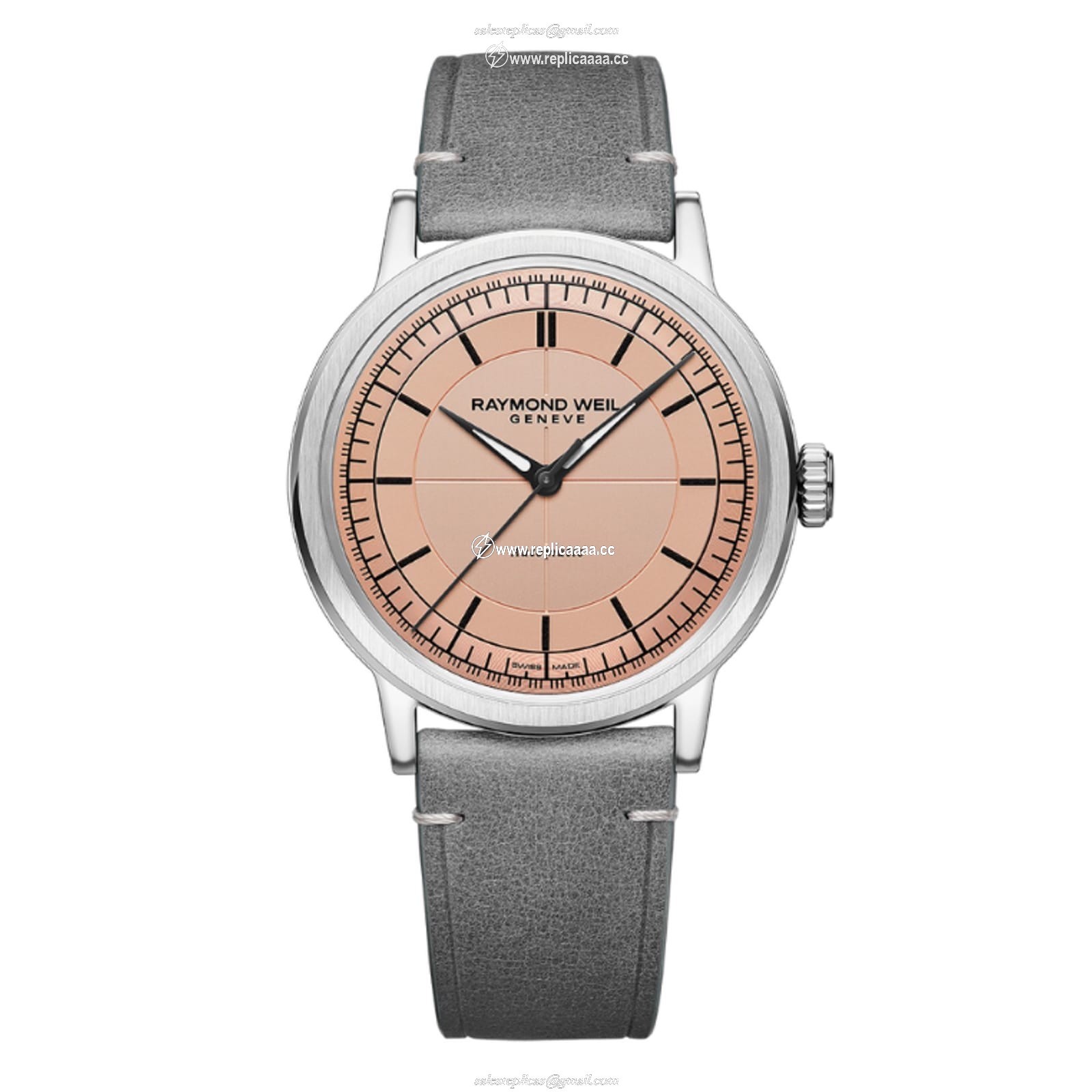 Raymond Weil Millesime 39.5mm Mens details Pink 2925-STC-80001 1 Raymond Weil Millesime 39.5mm Mens details Pink 2925-STC-80001