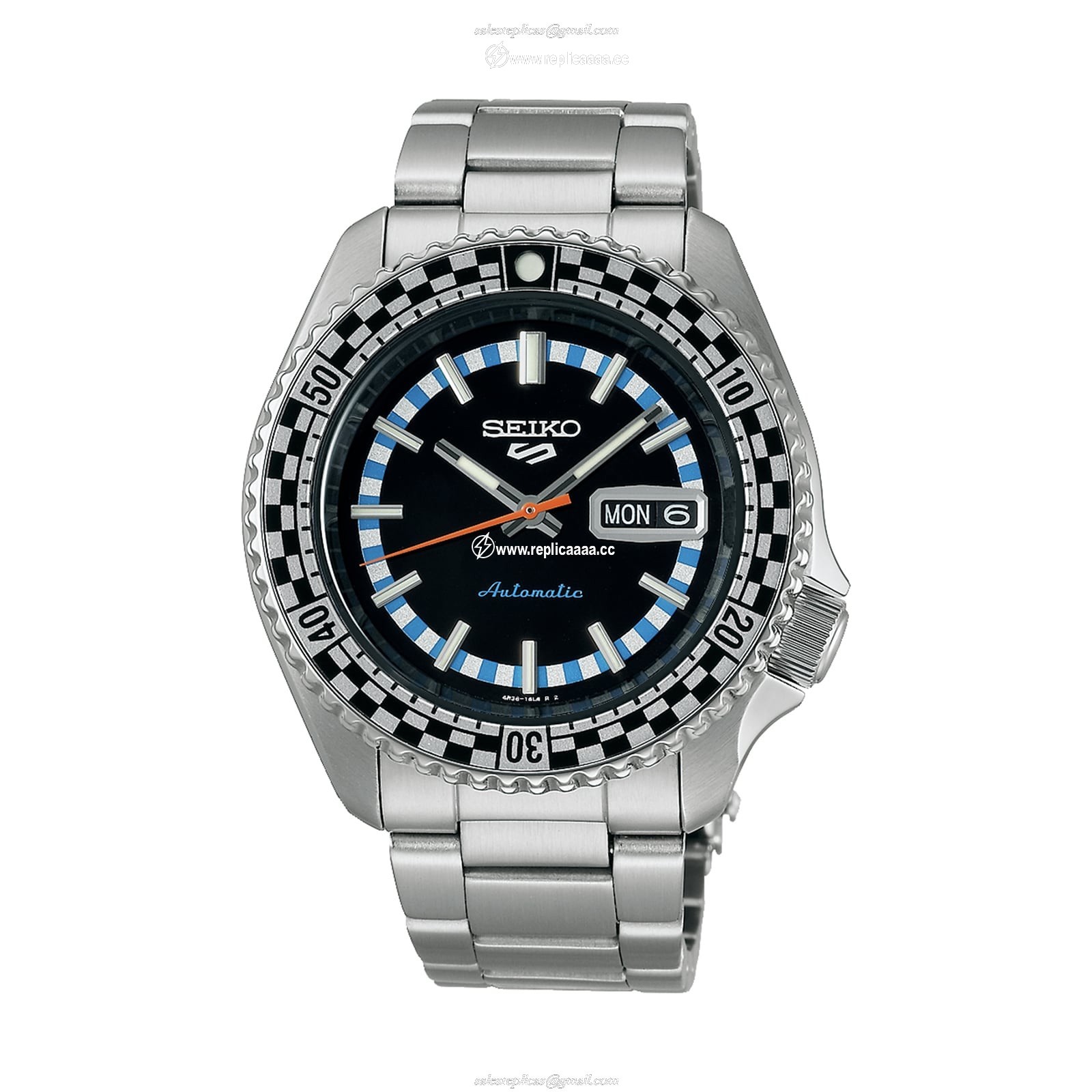 Seiko 5 Sports Special Edition 42.5mm Mens details Black SRPK67K1 1 Seiko 5 Sports Special Edition 42.5mm Mens details Black SRPK67K1