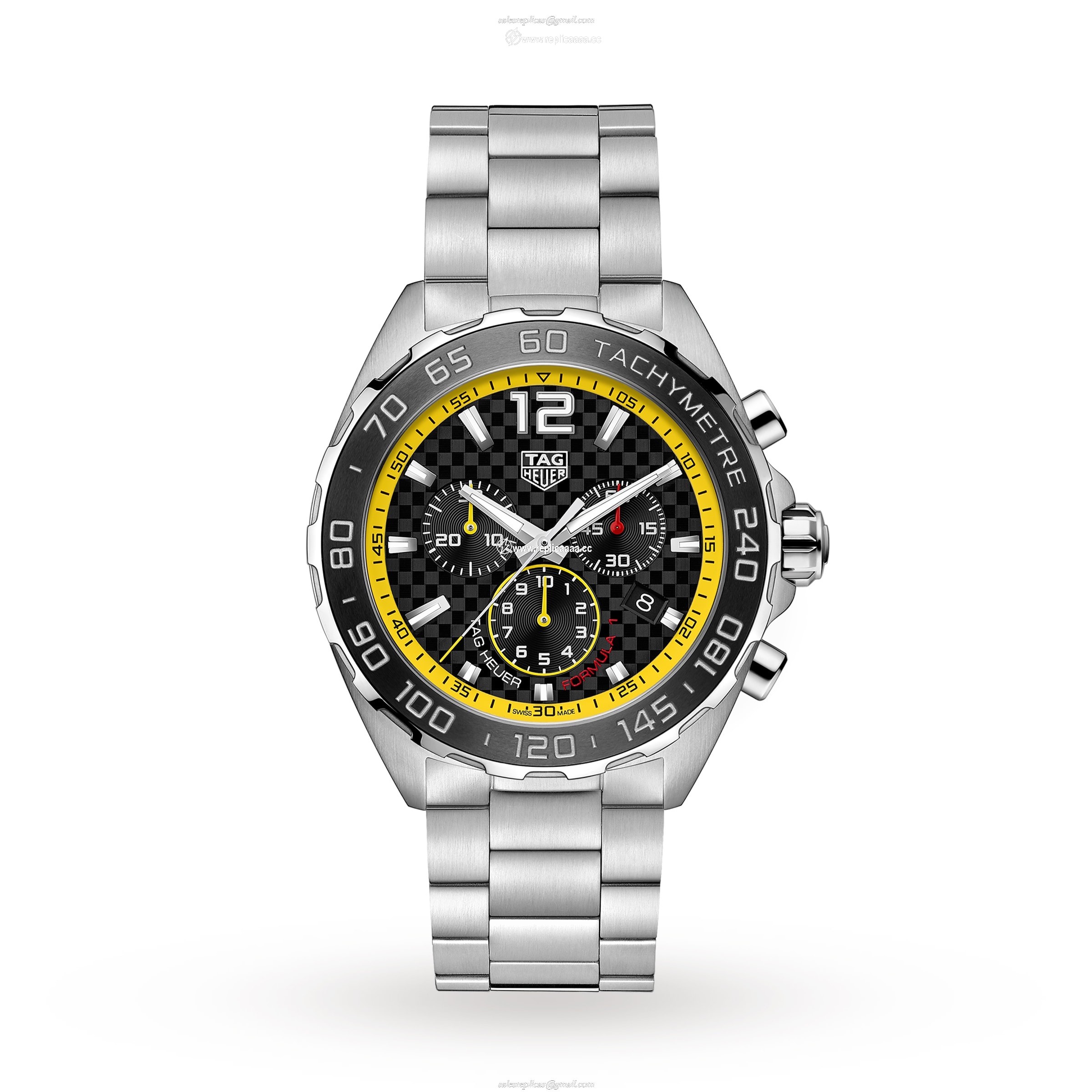 TAG Heuer Formula 1 43mm Mens details CAZ101AC.BA0842