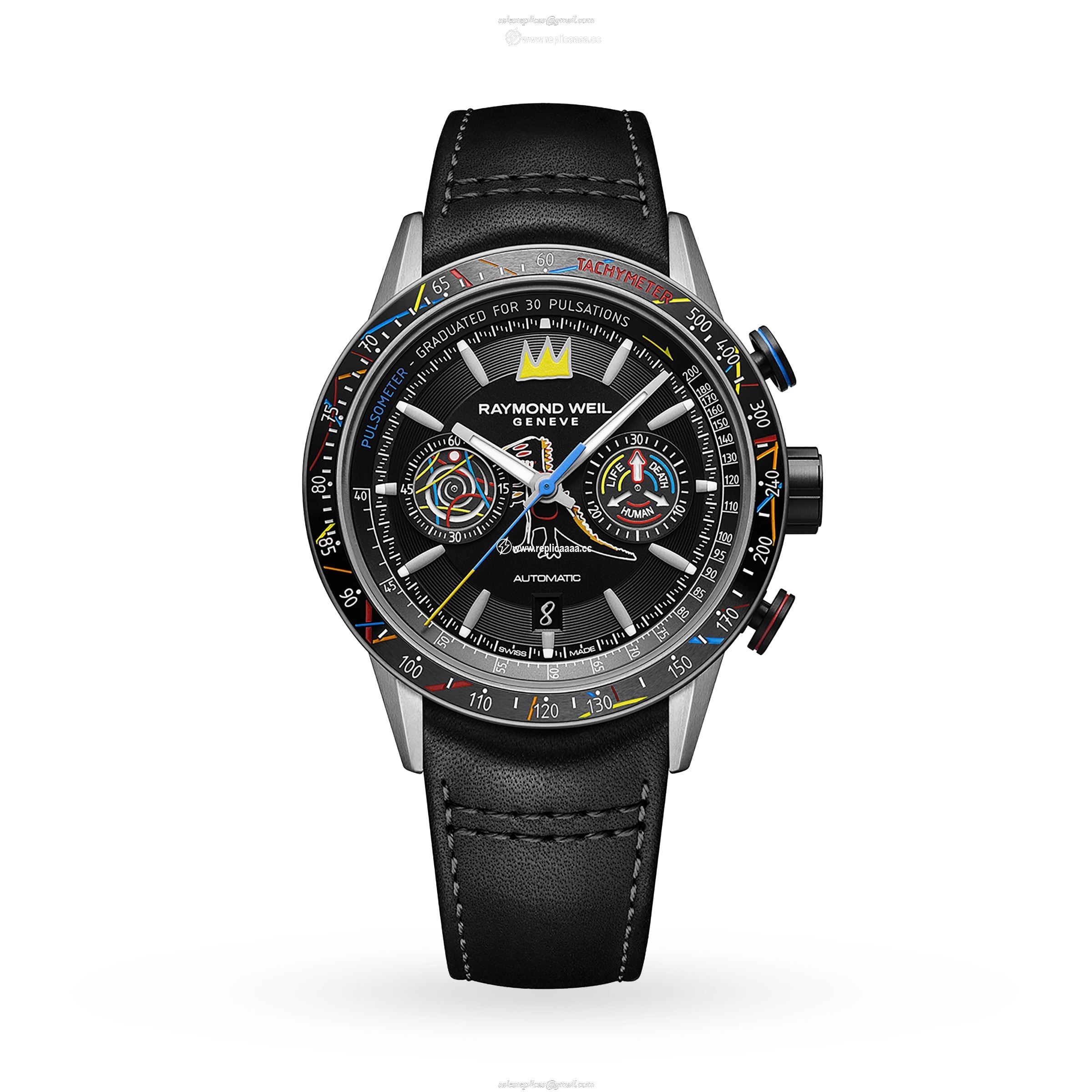 Raymond Weil Basquiat Special Edition 43.5mm 7780-TIC-JMB01 1 Raymond Weil Basquiat Special Edition 43.5mm 7780-TIC-JMB01