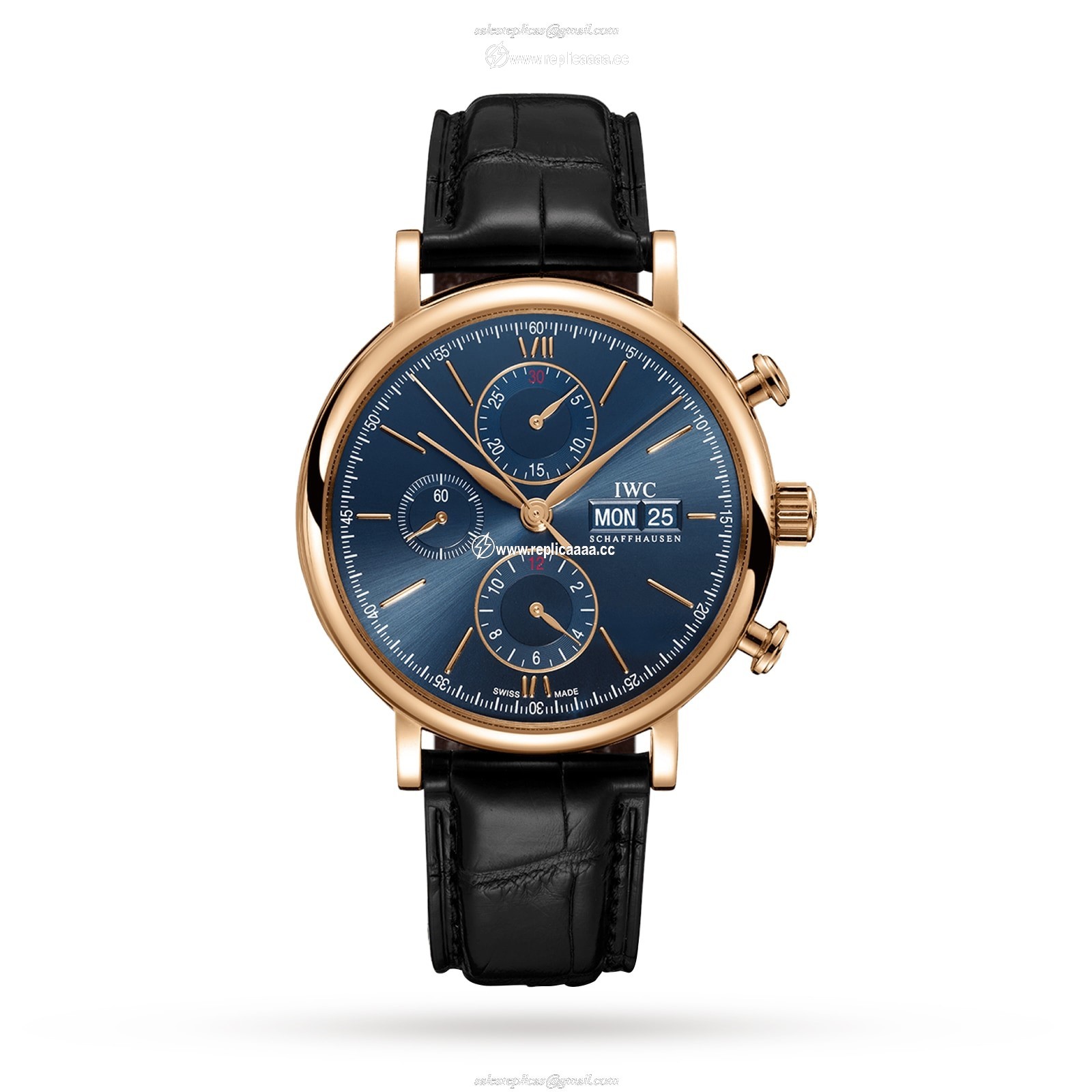 IWC Portofino Chronograph 42mm Mens details IW391035