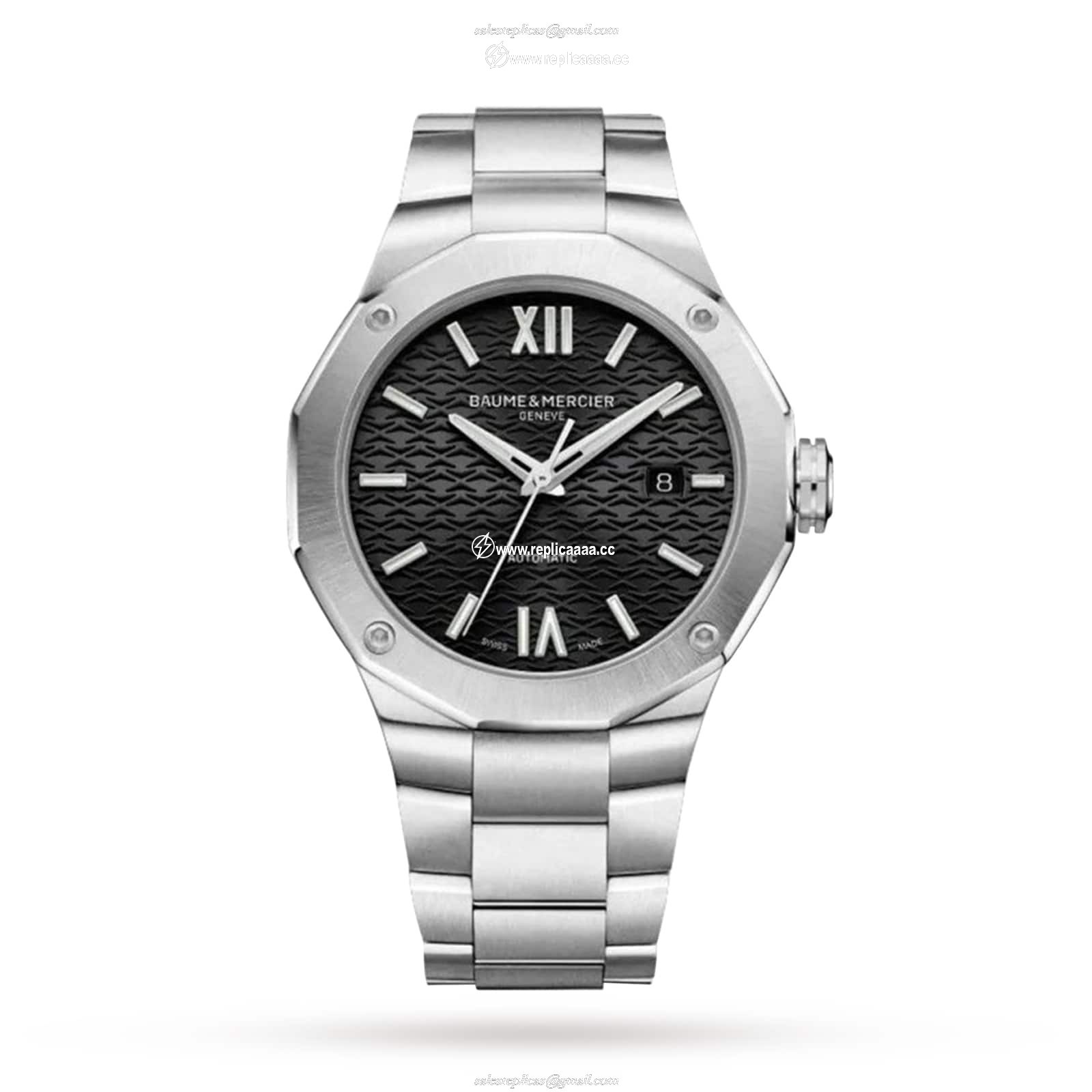 Baume & Mercier Riviera 42mm Mens details Black BM0A10621
