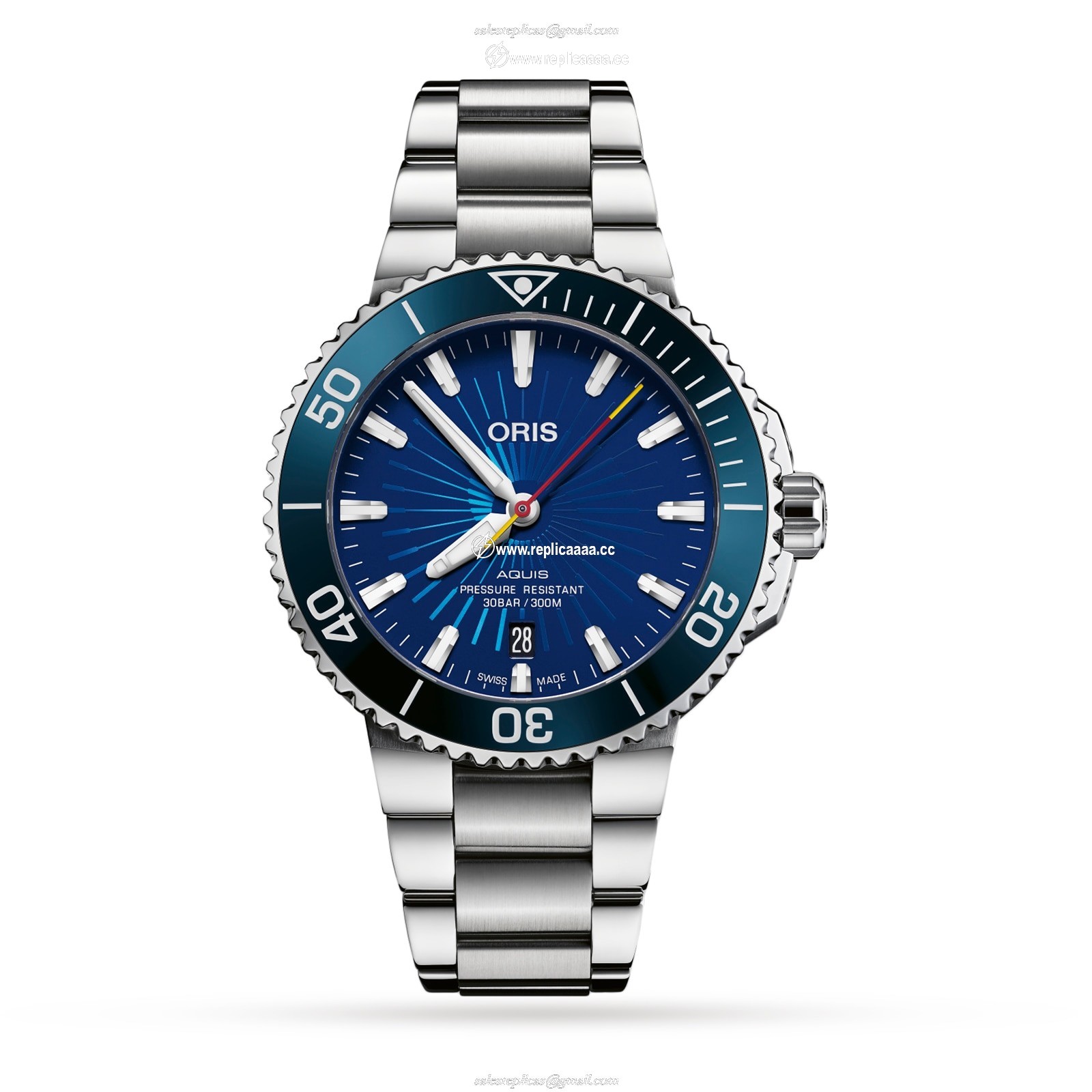Oris Aquis Sun WuKong 41.5mm Mens details Limited Edition 01 733 7766 4185-SET