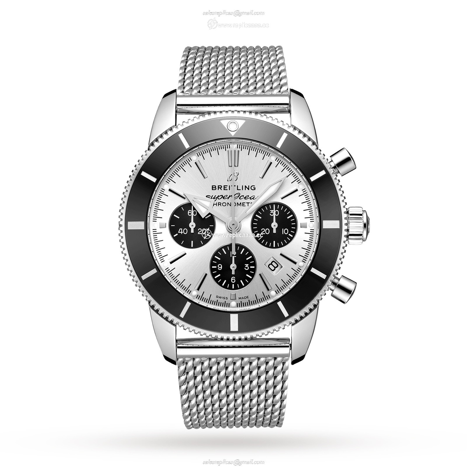 Breitling Superocean Heritage B01 Chronograph 44 Stainless Steel details AB0162121G1A1 1 Breitling Superocean Heritage B01 Chronograph 44 Stainless Steel details AB0162121G1A1