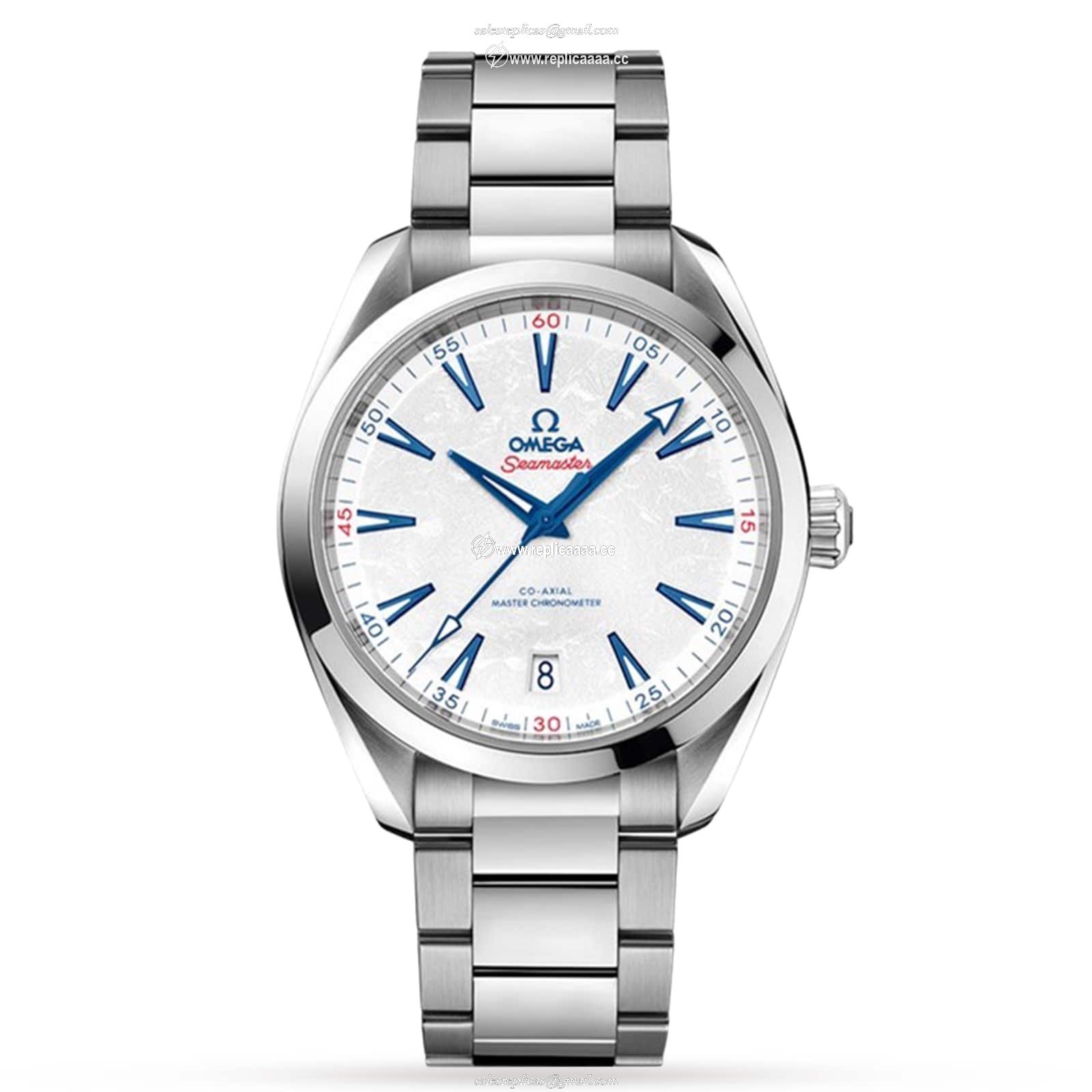 Omega Seamaster Aqua Terra 150M Co-Axial Master Chronometer 41mm Beijing 2022 O52210412104001 1 Omega Seamaster Aqua Terra 150M Co-Axial Master Chronometer 41mm Beijing 2022 O52210412104001