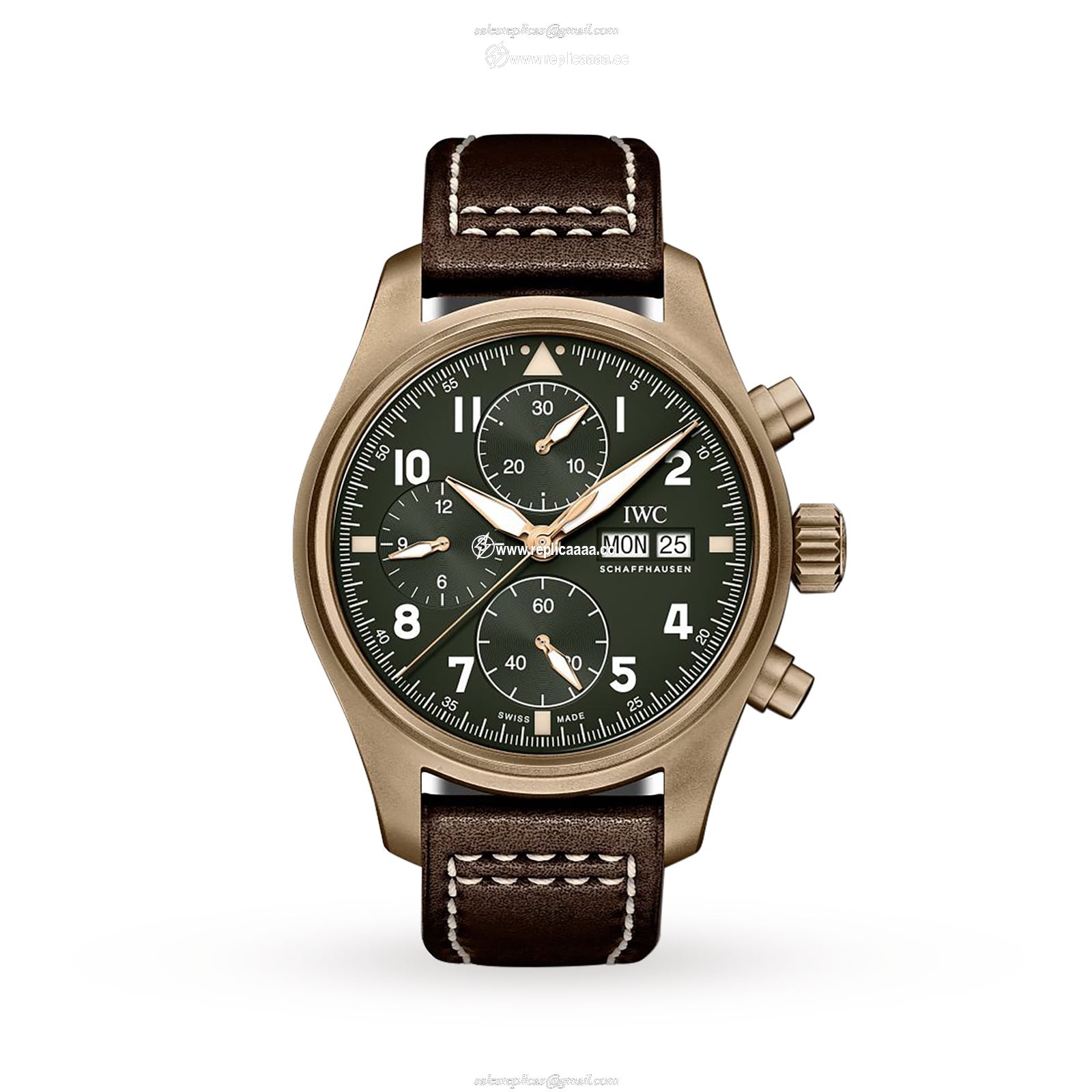 IWC Pilot's Spitfire 41mm Mens details IW387902
