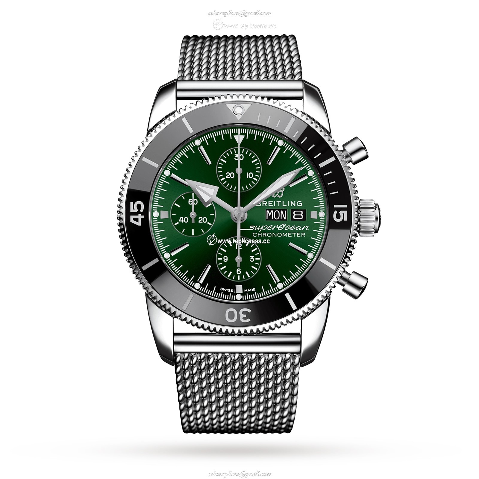 Breitling Superocean Heritage Chronograph 44 Stainless Steel details A13313121L1A1