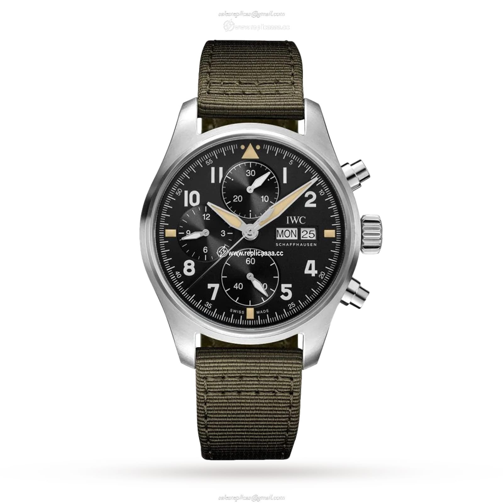 IWC Pilot's Spitfire 41mm Mens details IW387901