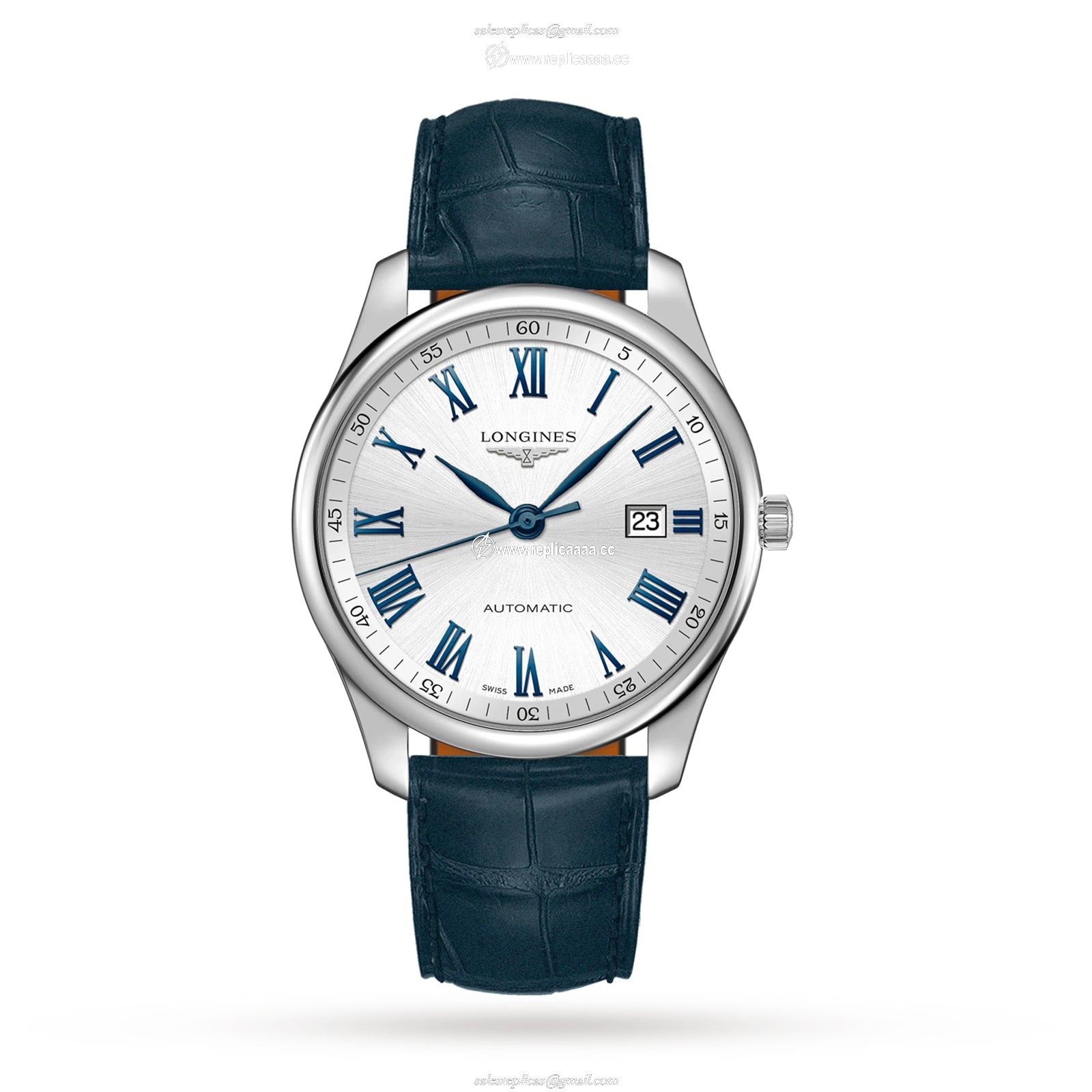 Longines Master 42mm Mens details Silver L28934792 1 Longines Master 42mm Mens details Silver L28934792