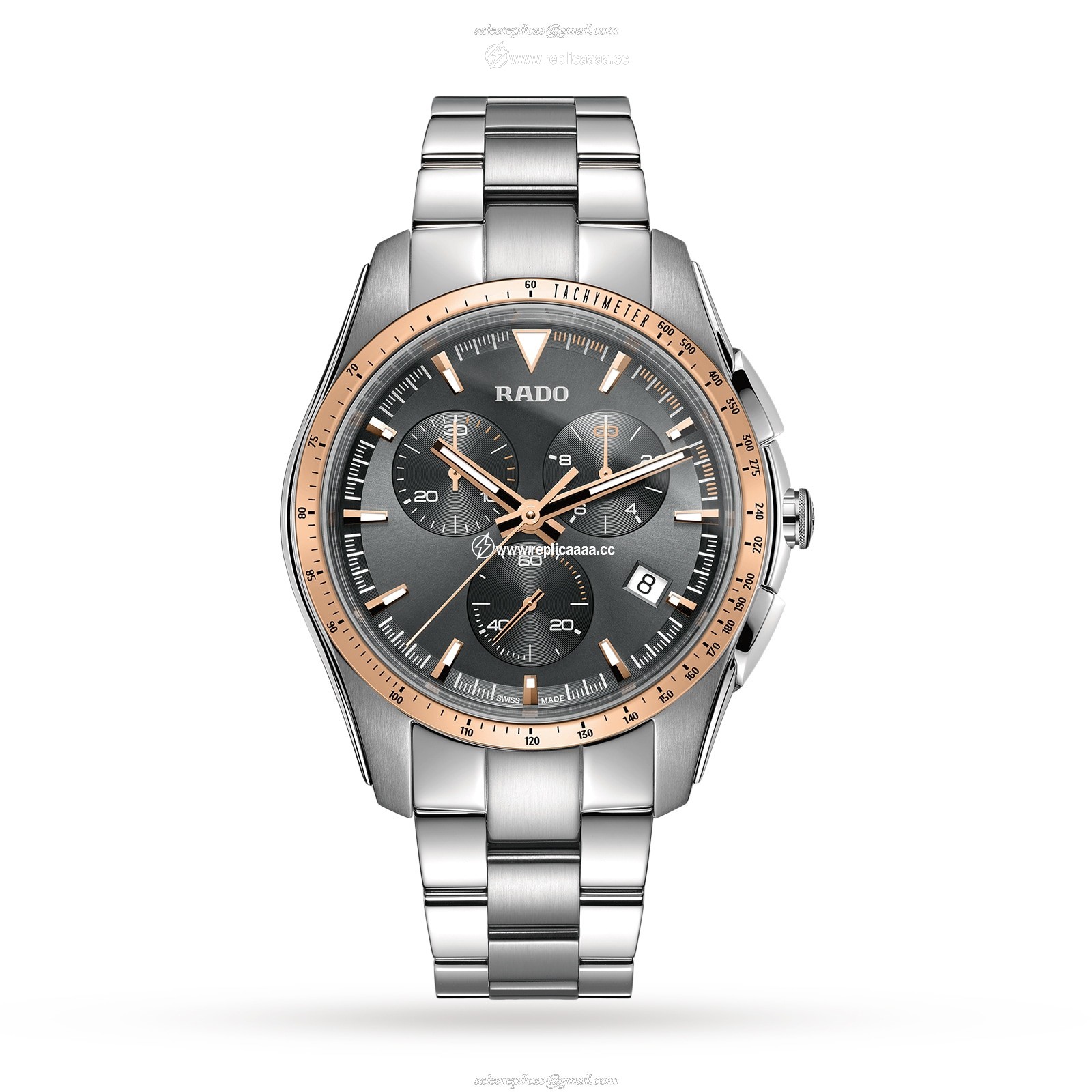 Rado HyperChrome 45mm Mens details R32259163