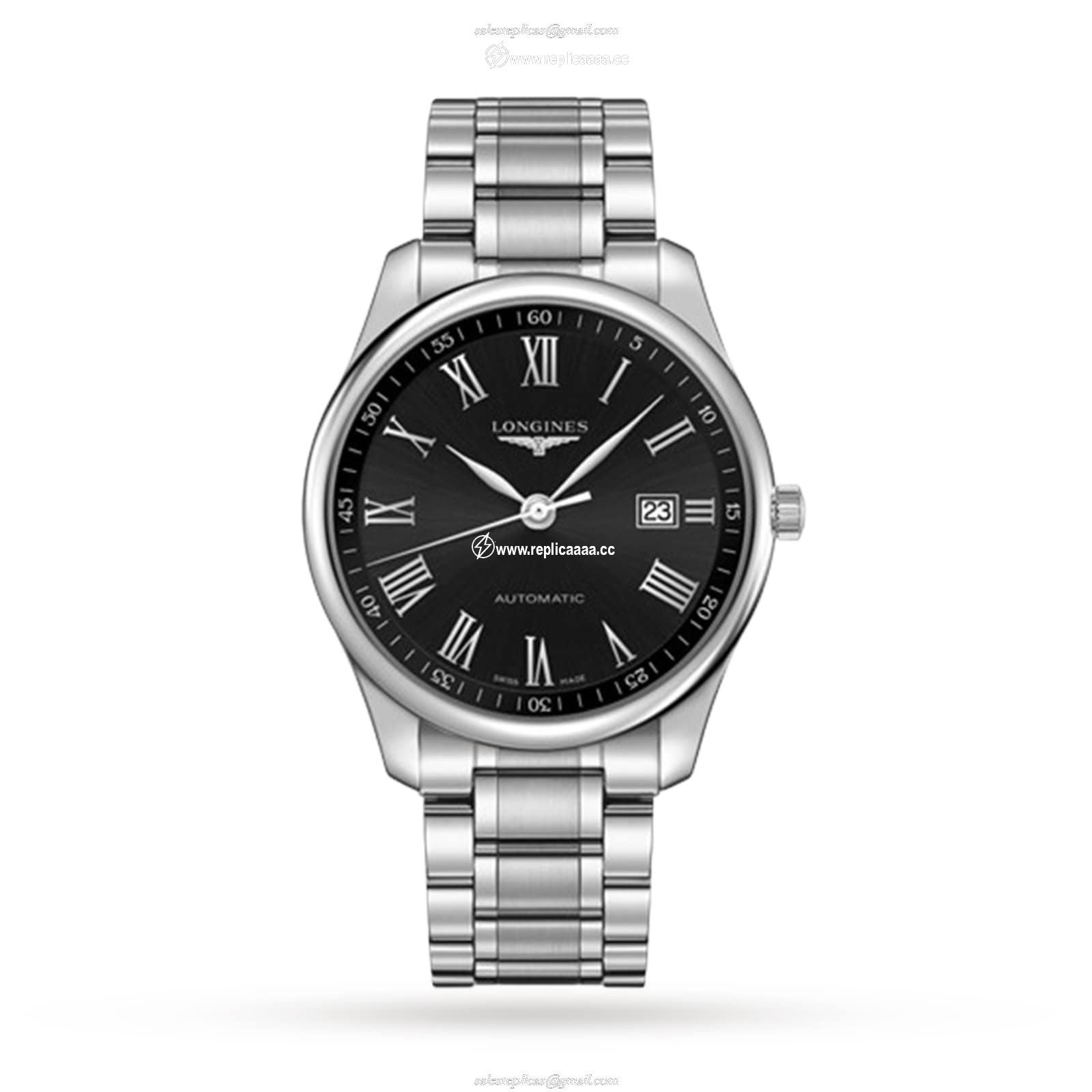 Longines Master Collection 42mm Black Dial Mens details L28934596