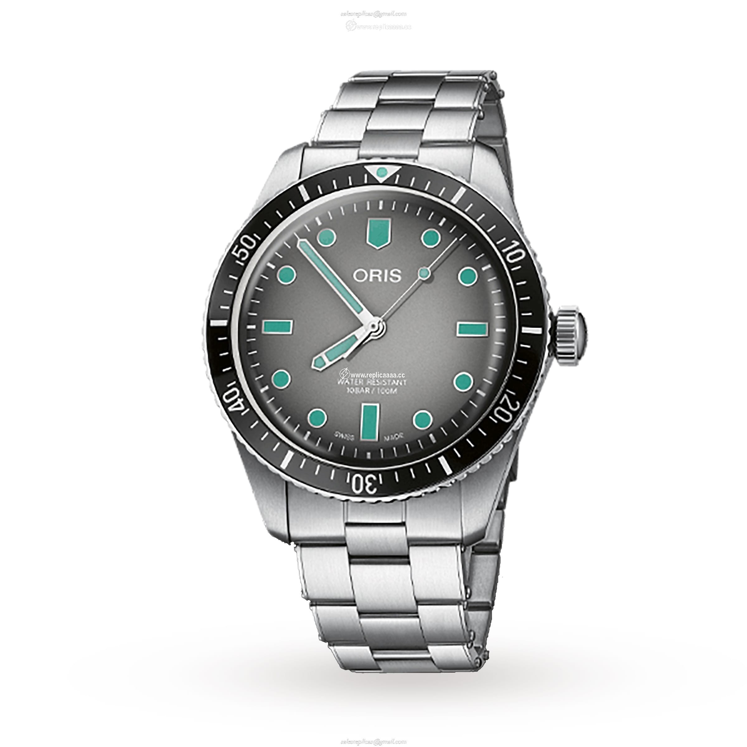 Oris Divers Heritage Sixty-Five Glow 40mm Mens details 01 733 7707 4053-07 8 20 18 1 Oris Divers Heritage Sixty-Five Glow 40mm Mens details 01 733 7707 4053-07 8 20 18