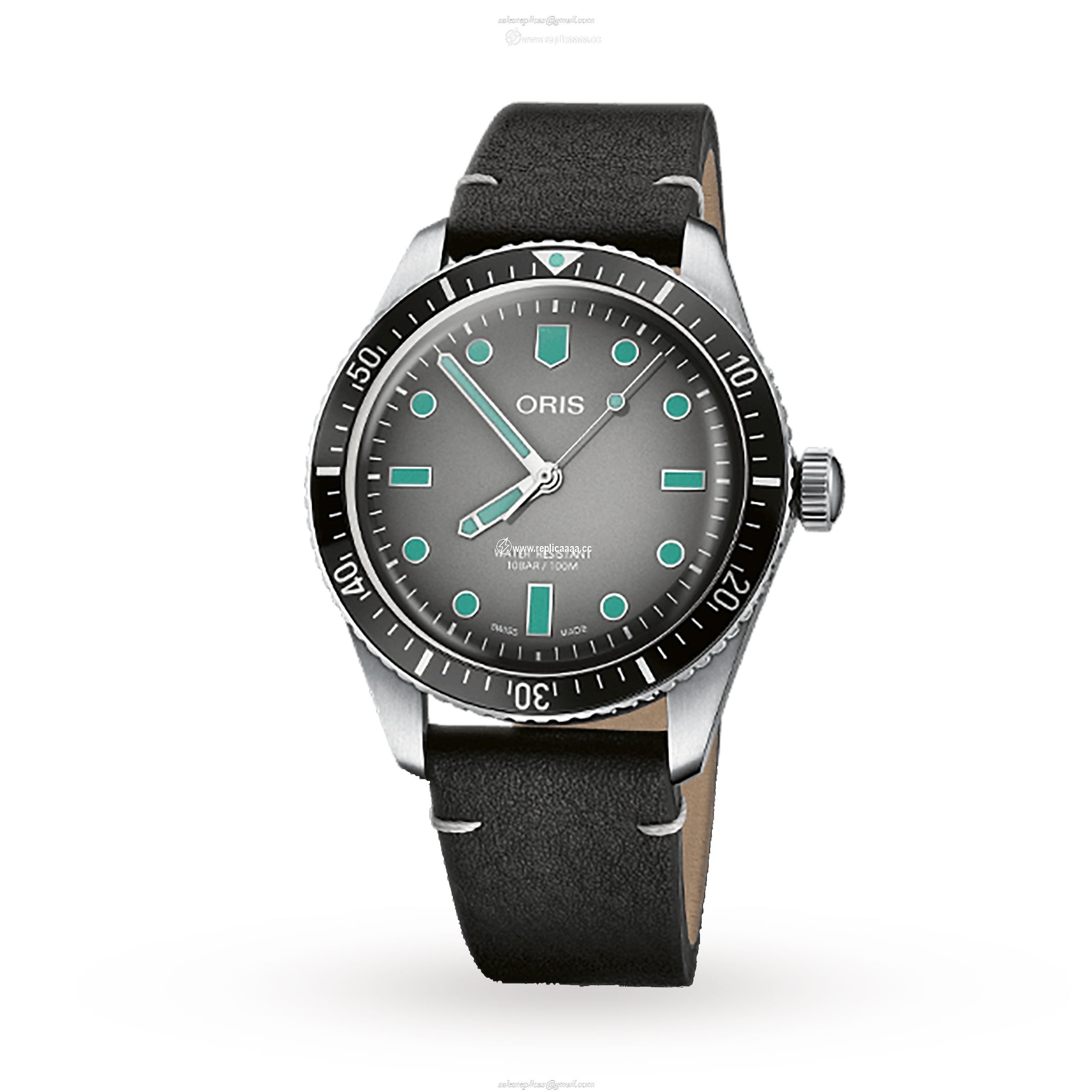 Oris Divers Heritage Sixty-Five Glow 40mm Mens details 01 733 7707 4053-07 5 20 89